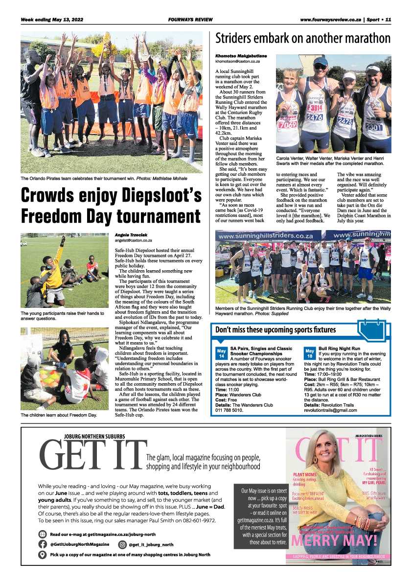 Fourways Review 13 May 2022 page 11