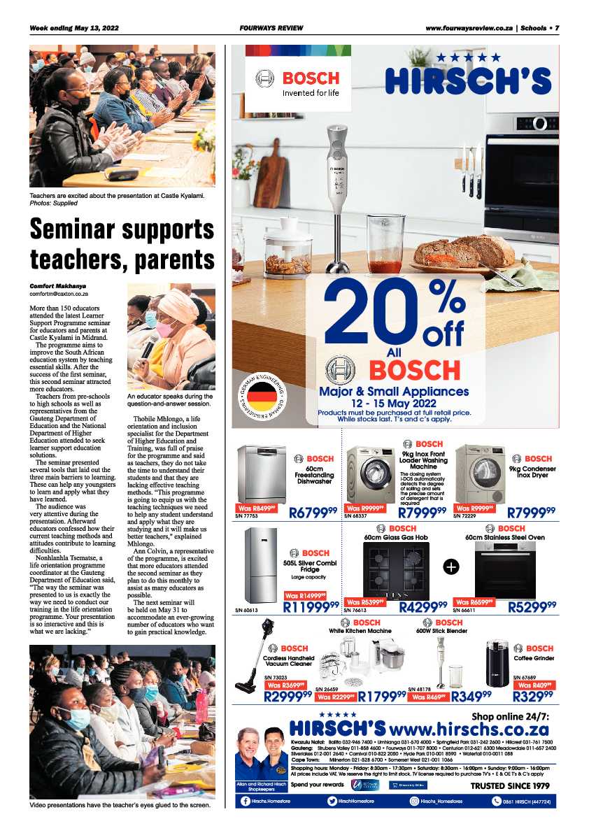 Fourways Review 13 May 2022 page 7