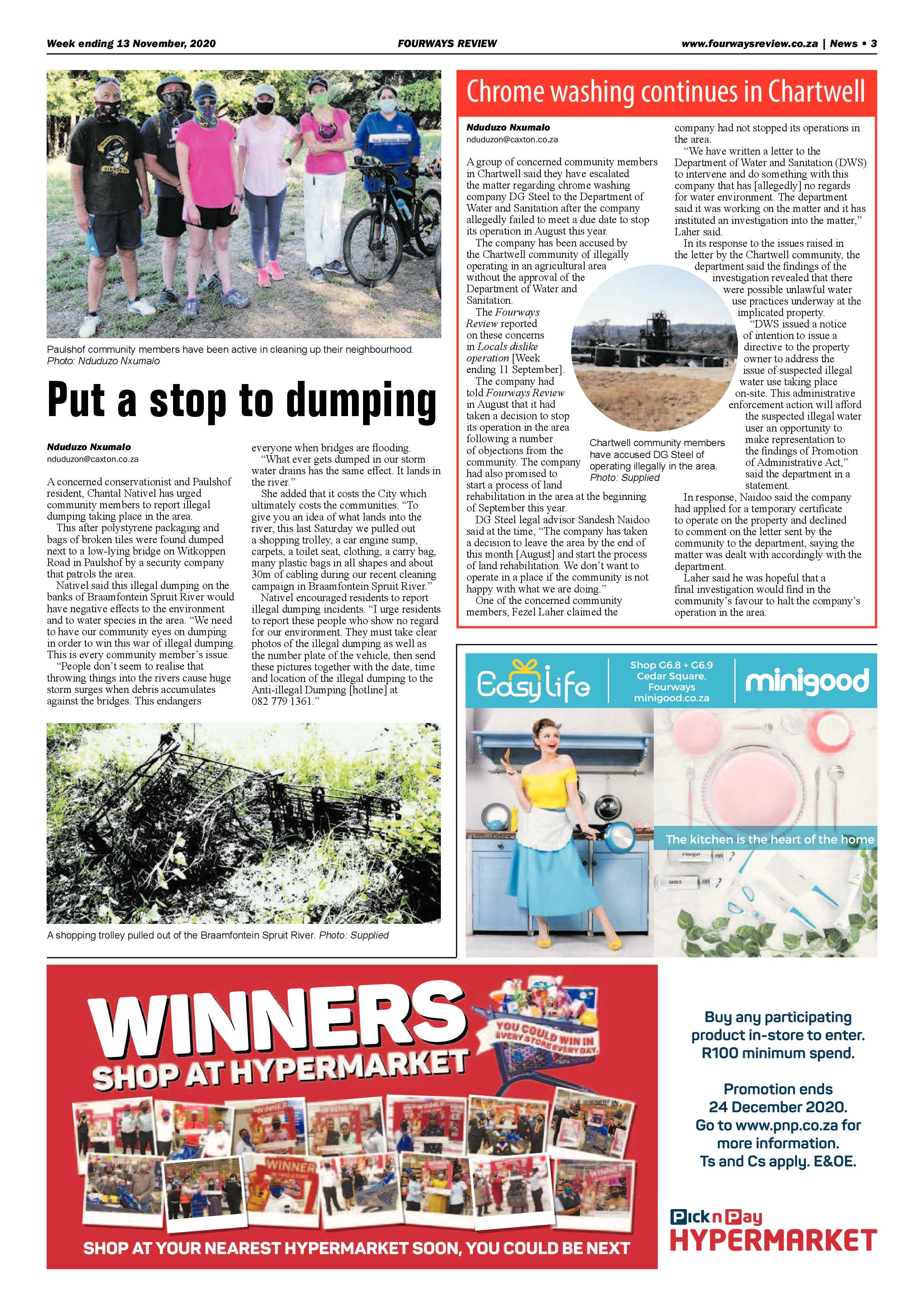 Fourways Review 13 November 2020 page 3