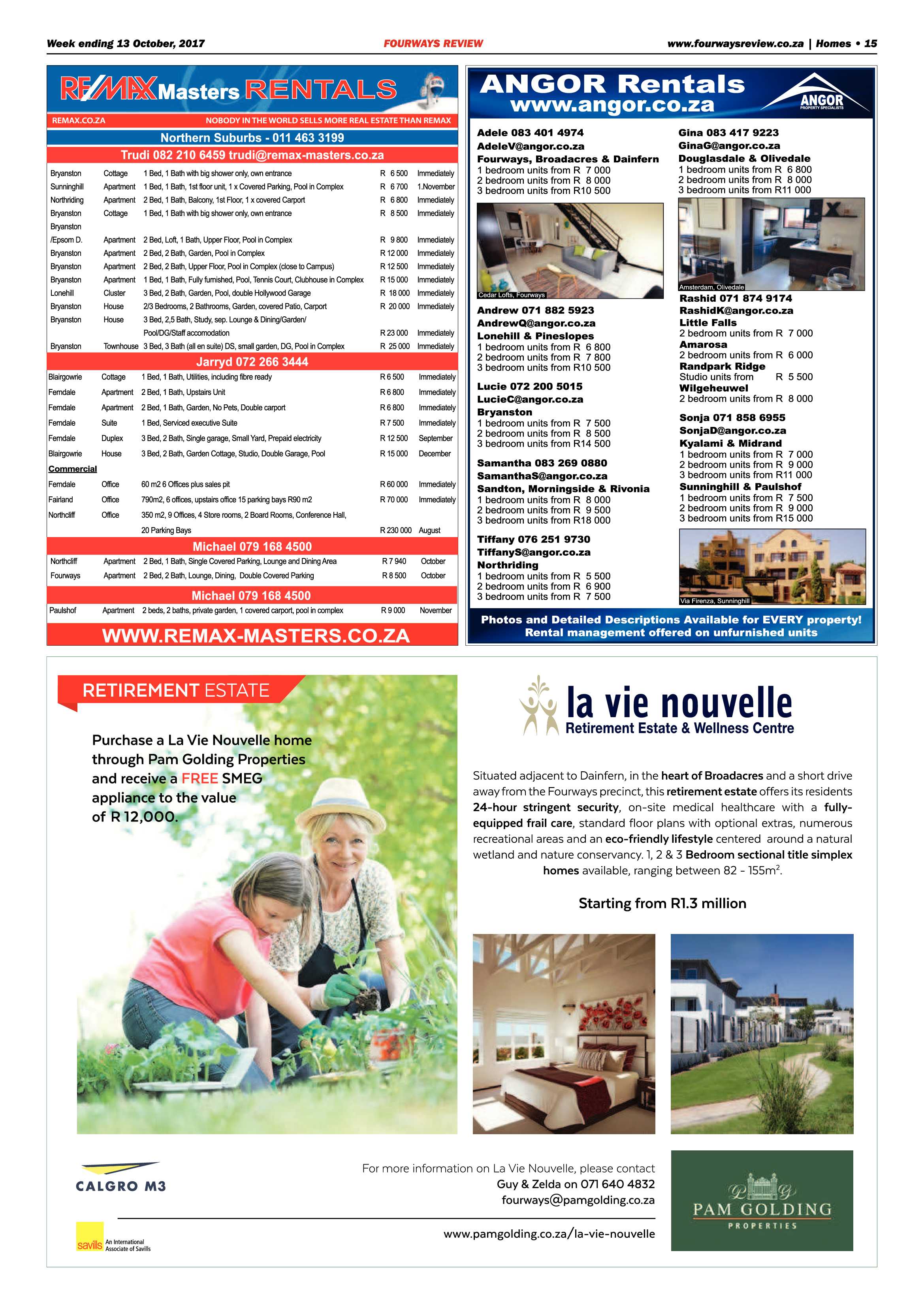 Fourways Review page 15