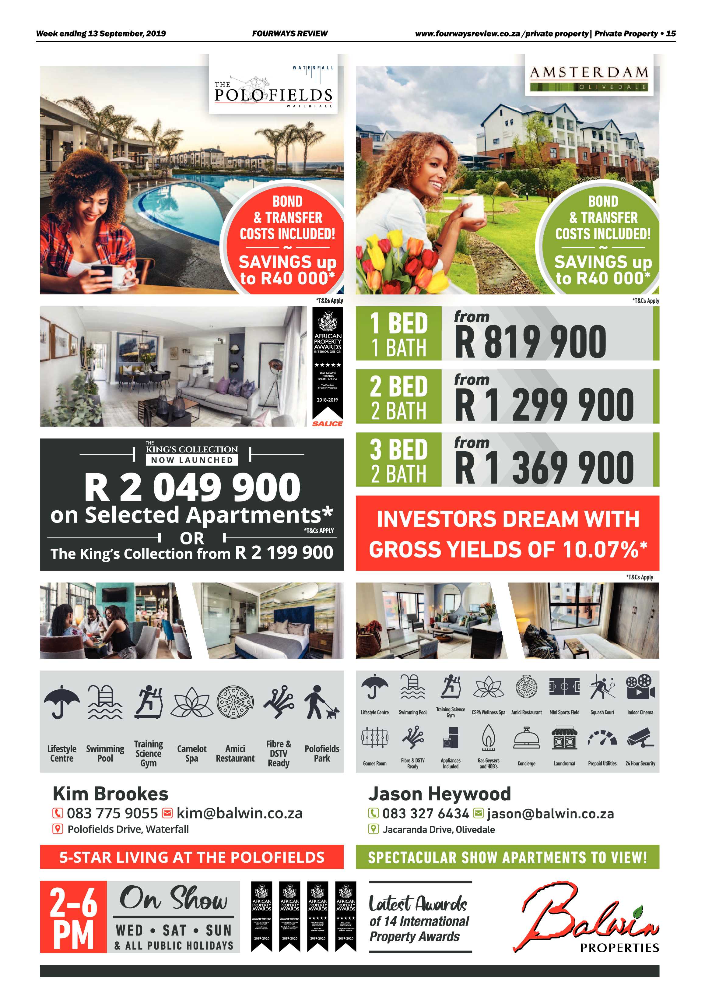 Fourways Review 13 September, 2019 page 15