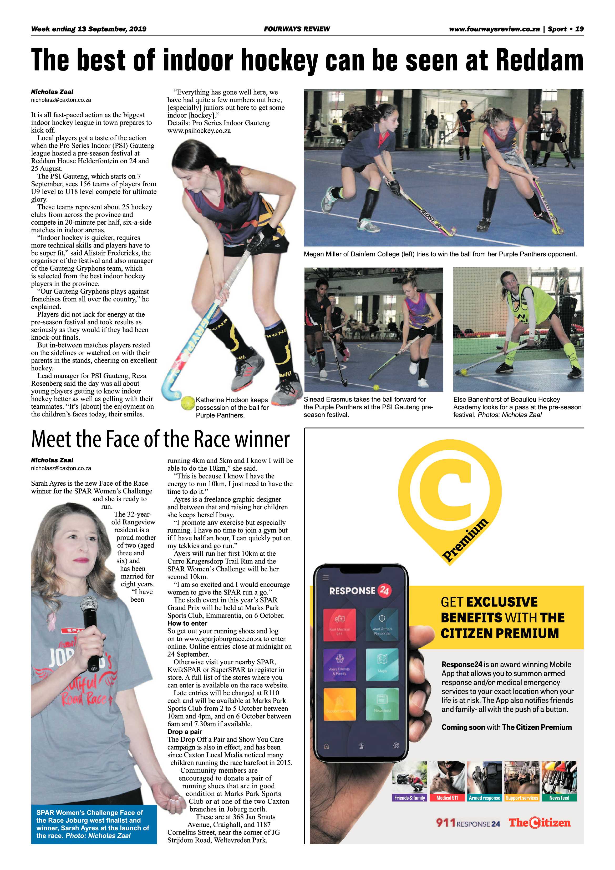 Fourways Review 13 September, 2019 page 19
