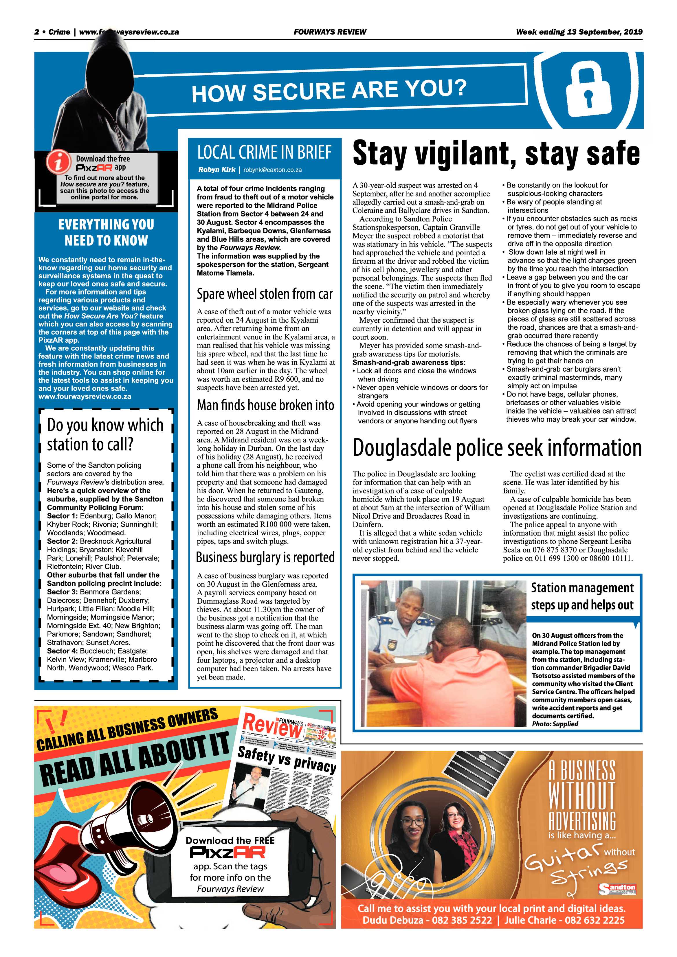 Fourways Review 13 September, 2019 page 2