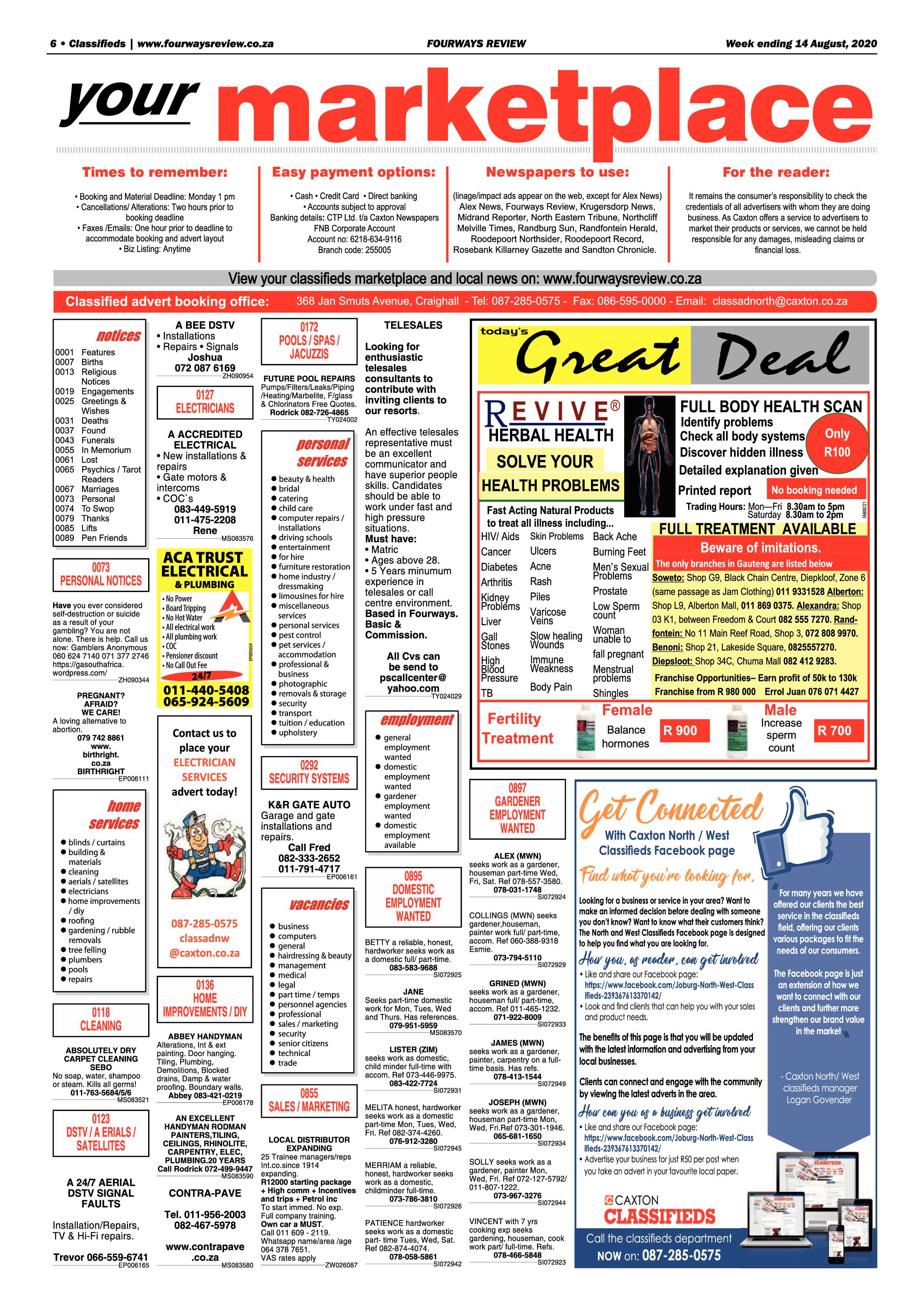 Fourways Review 14 August 2020 page 6