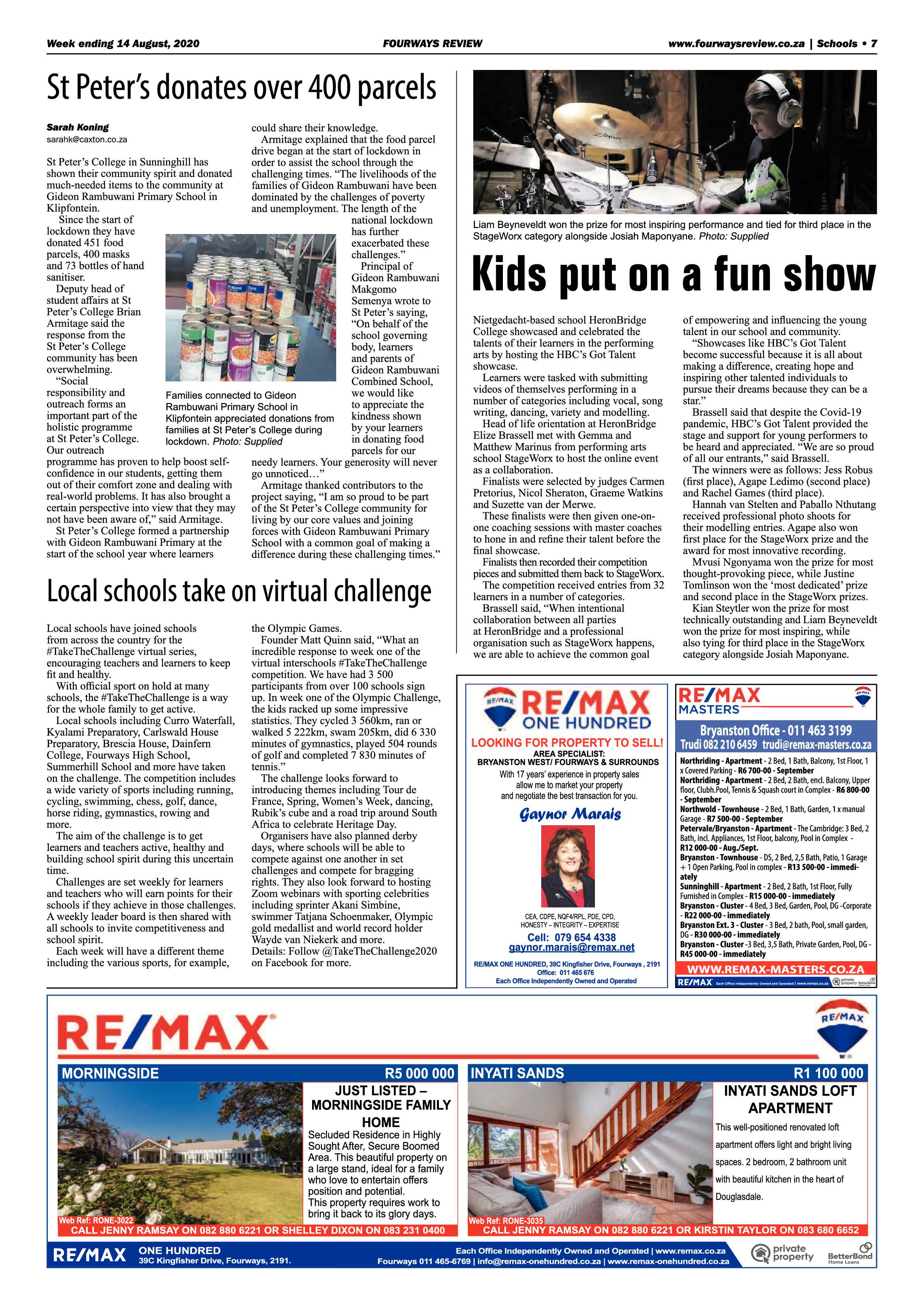 Fourways Review 14 August 2020 page 7
