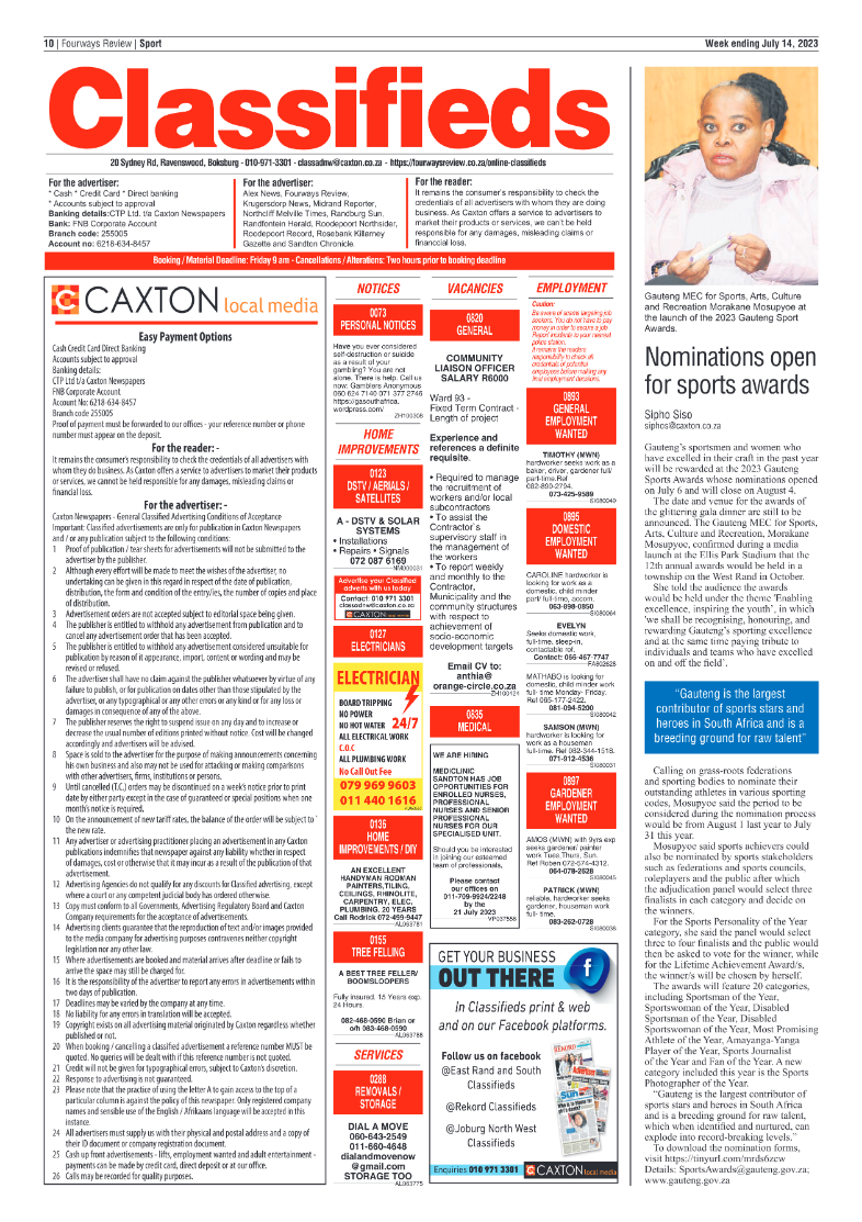 Fourways Review 14 July 2023 page 10