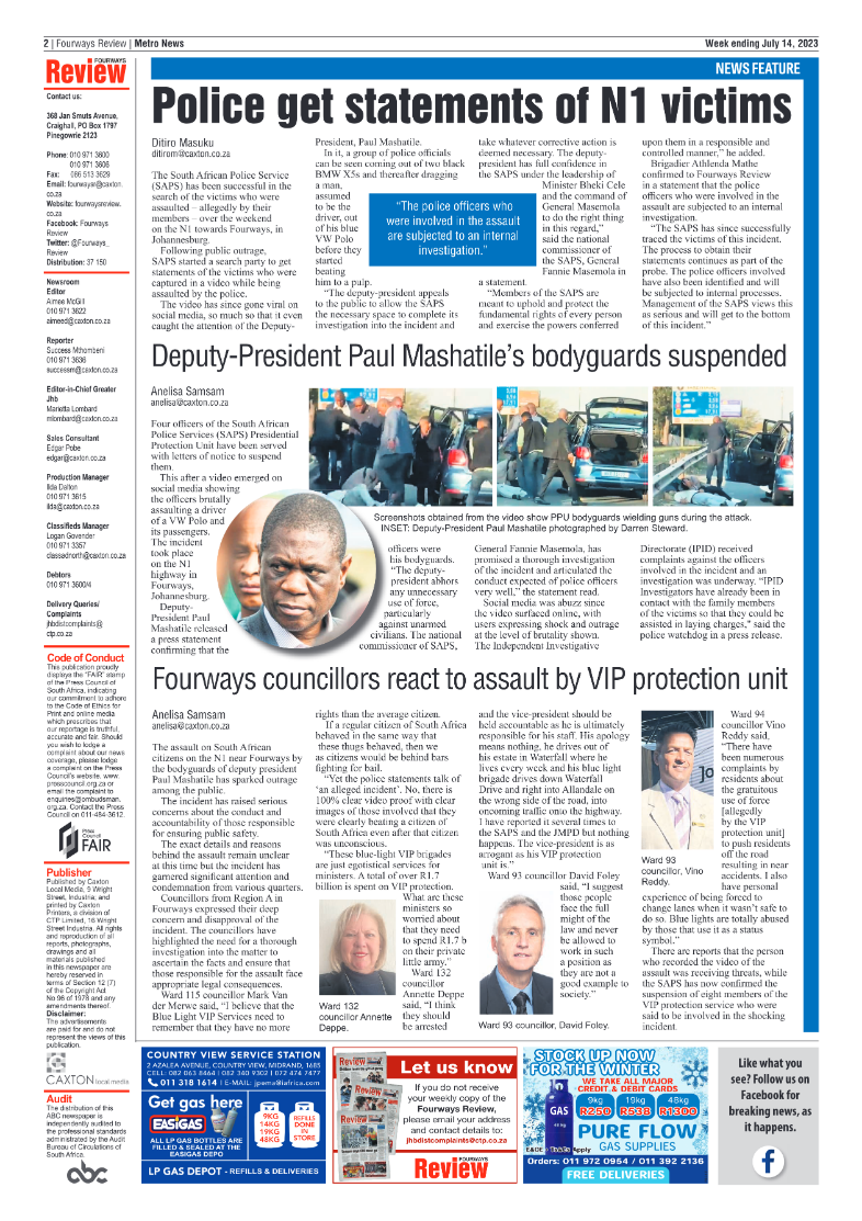 Fourways Review 14 July 2023 page 2