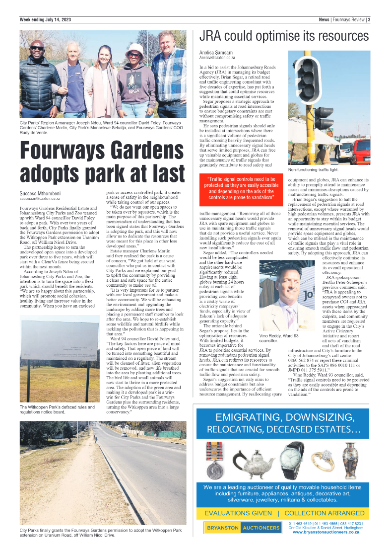 Fourways Review 14 July 2023 page 3