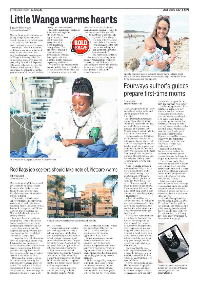 Fourways Review 14 July 2023 page 6