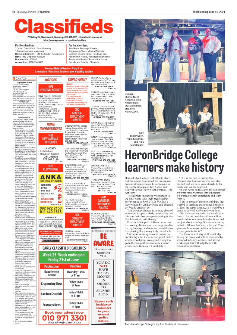 Fourways Review 14 June 2024 page 10