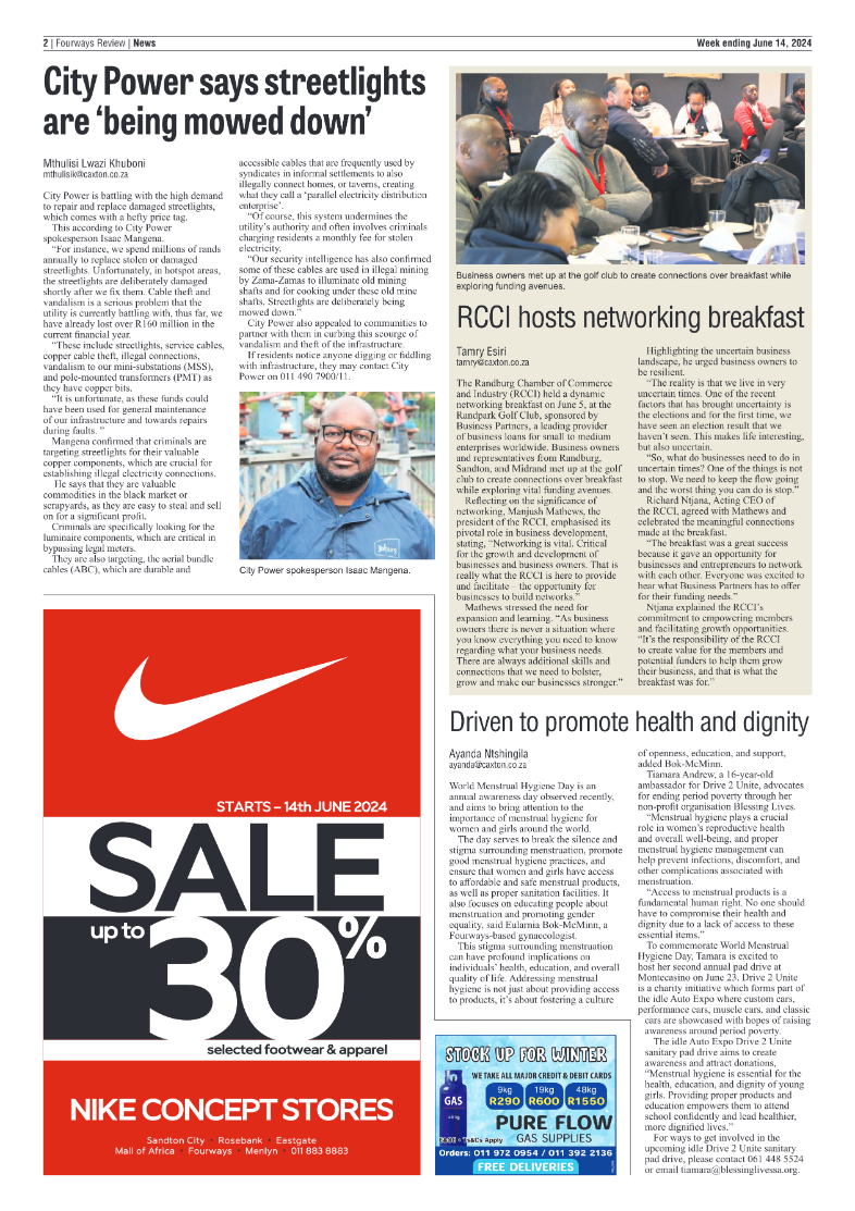 Fourways Review 14 June 2024 page 2