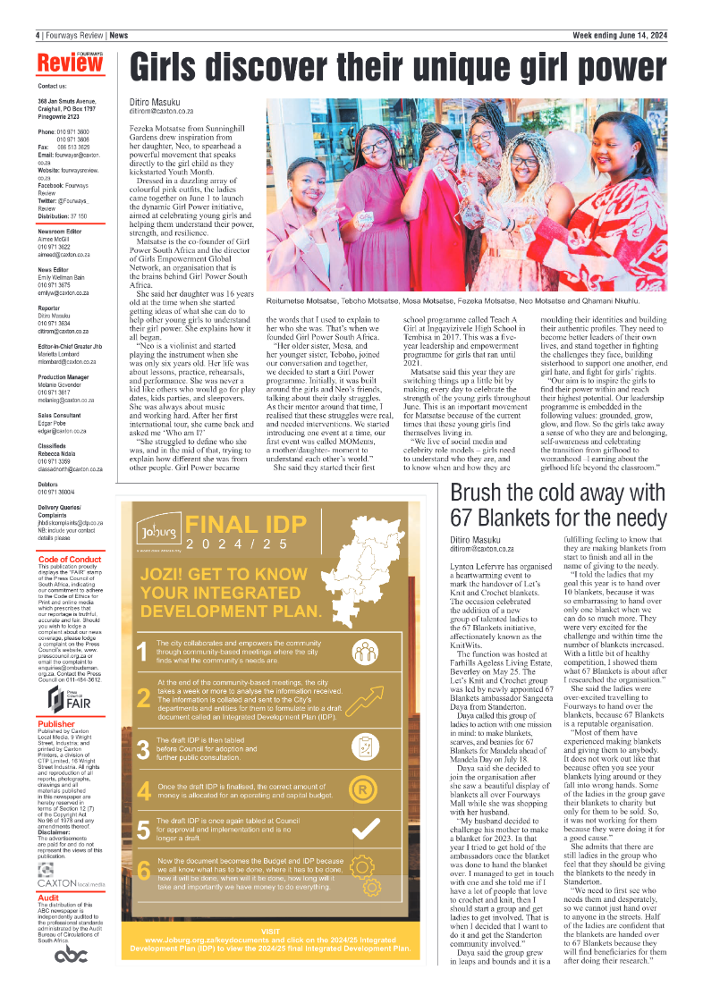 Fourways Review 14 June 2024 page 4