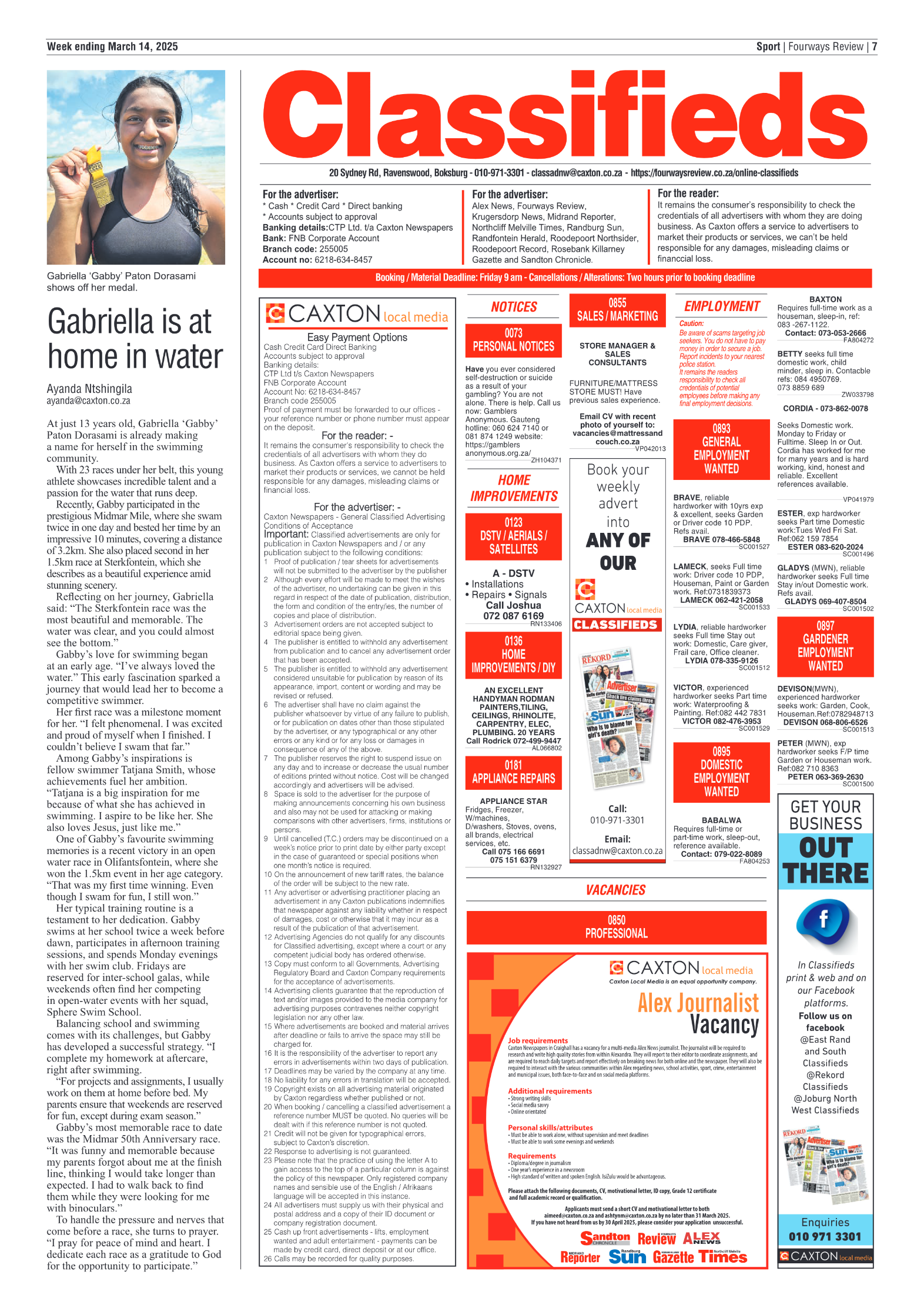 Fourways Review 14 March 2025 page 9