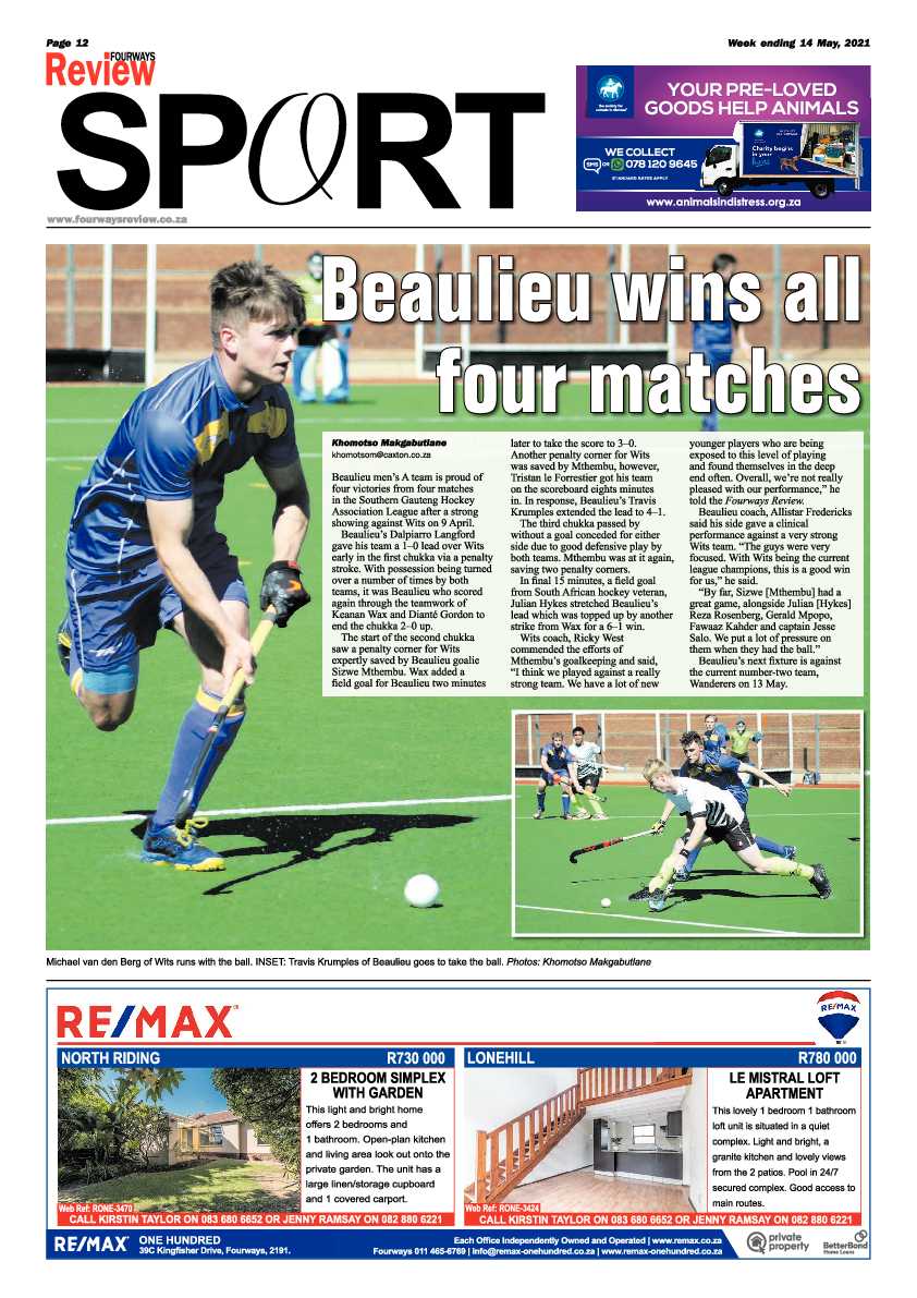 Fourways Review 14 May 2021 page 12