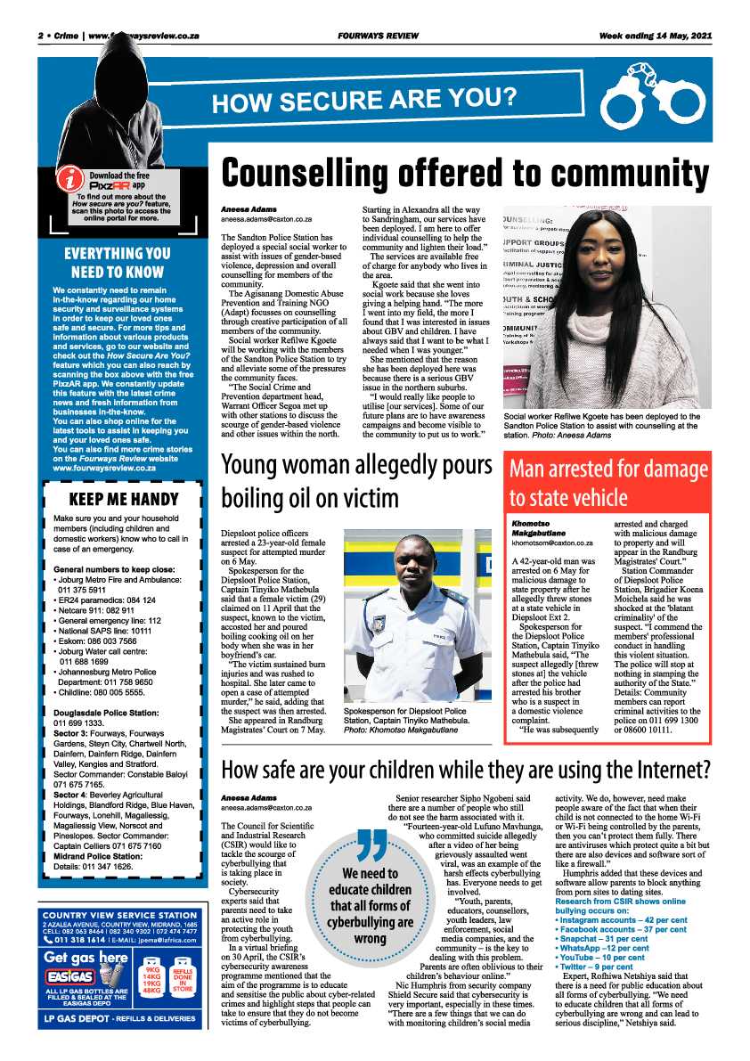 Fourways Review 14 May 2021 page 2