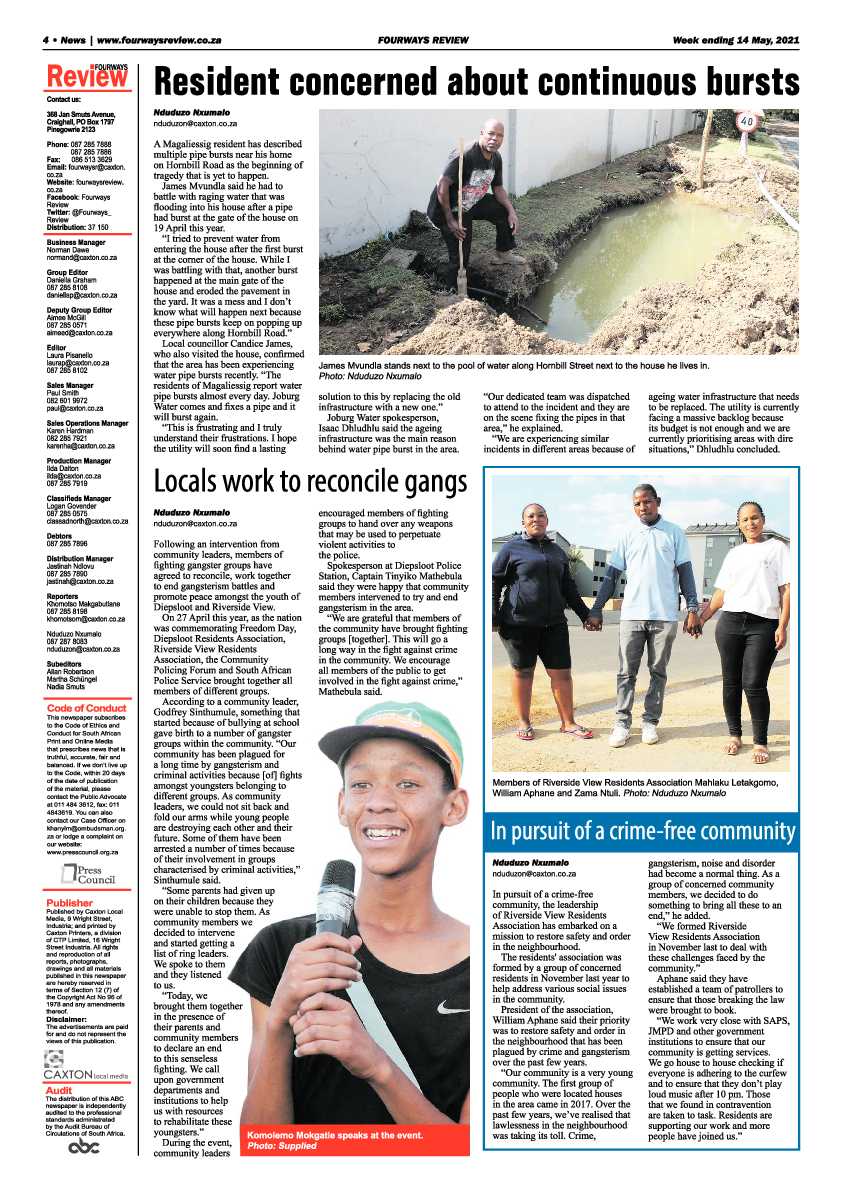Fourways Review 14 May 2021 page 4