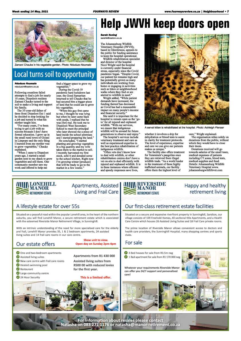 Fourways Review 14 May 2021 page 7