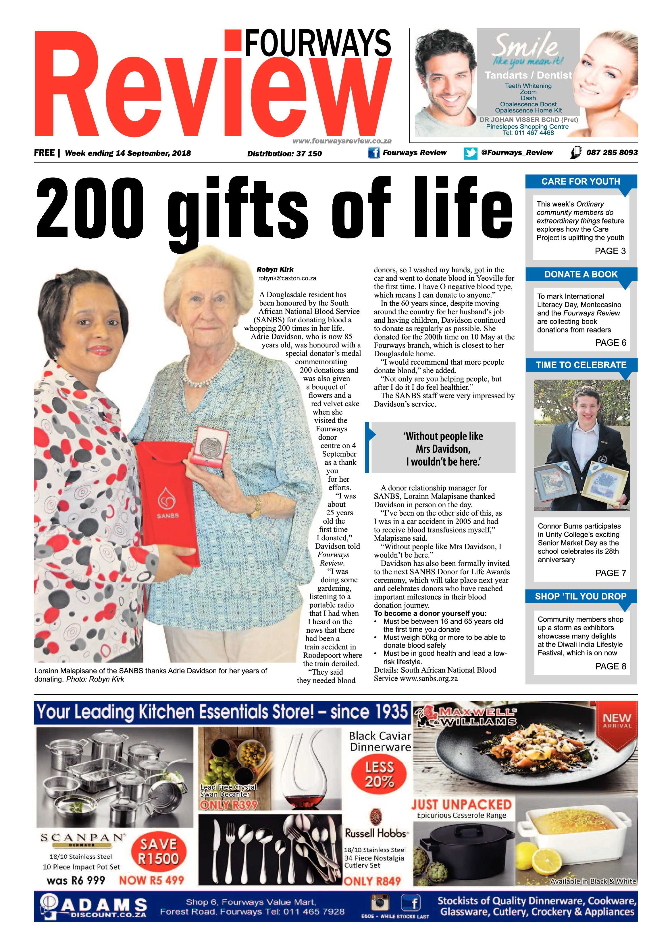 Fourways Reviwe 14 September, 2018 page 1