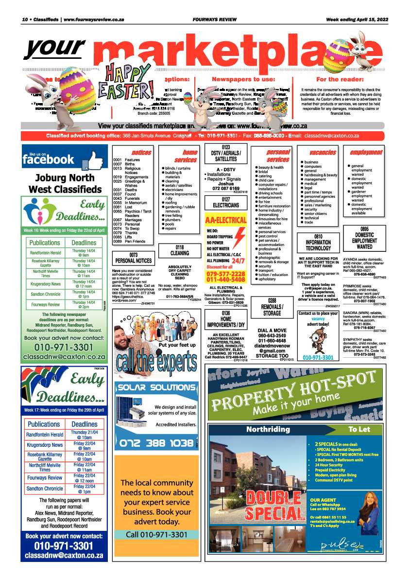 Fourways Review 15 April 2022 page 10