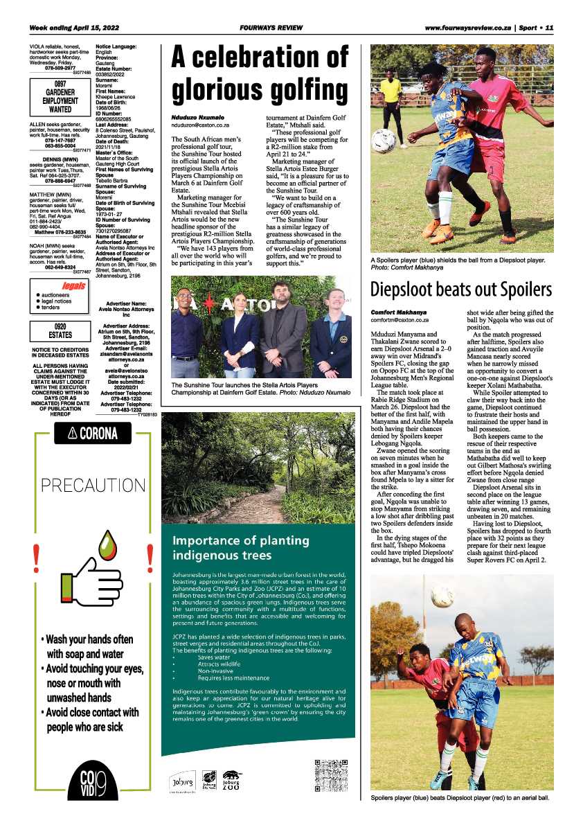 Fourways Review 15 April 2022 page 11