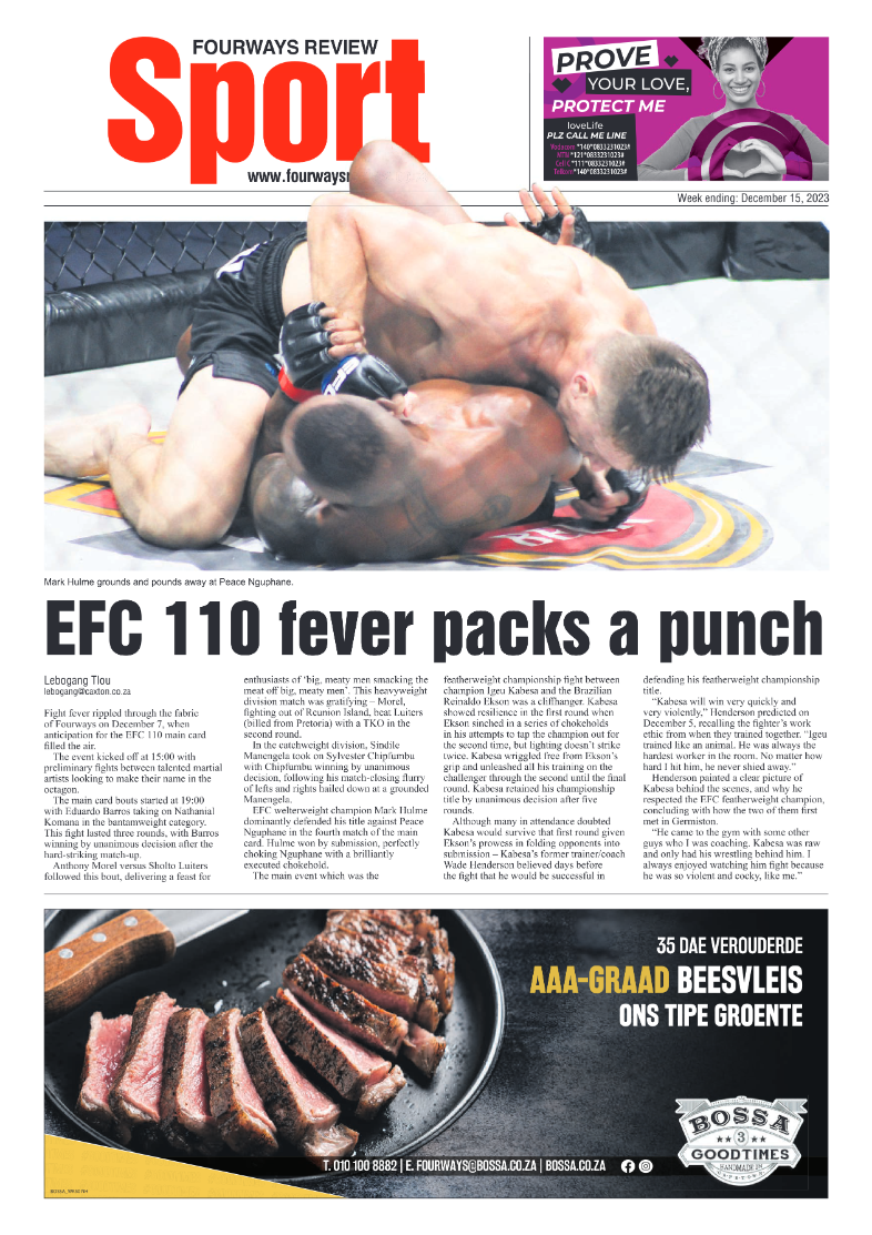 Fourways Review 15 December 2023 page 12