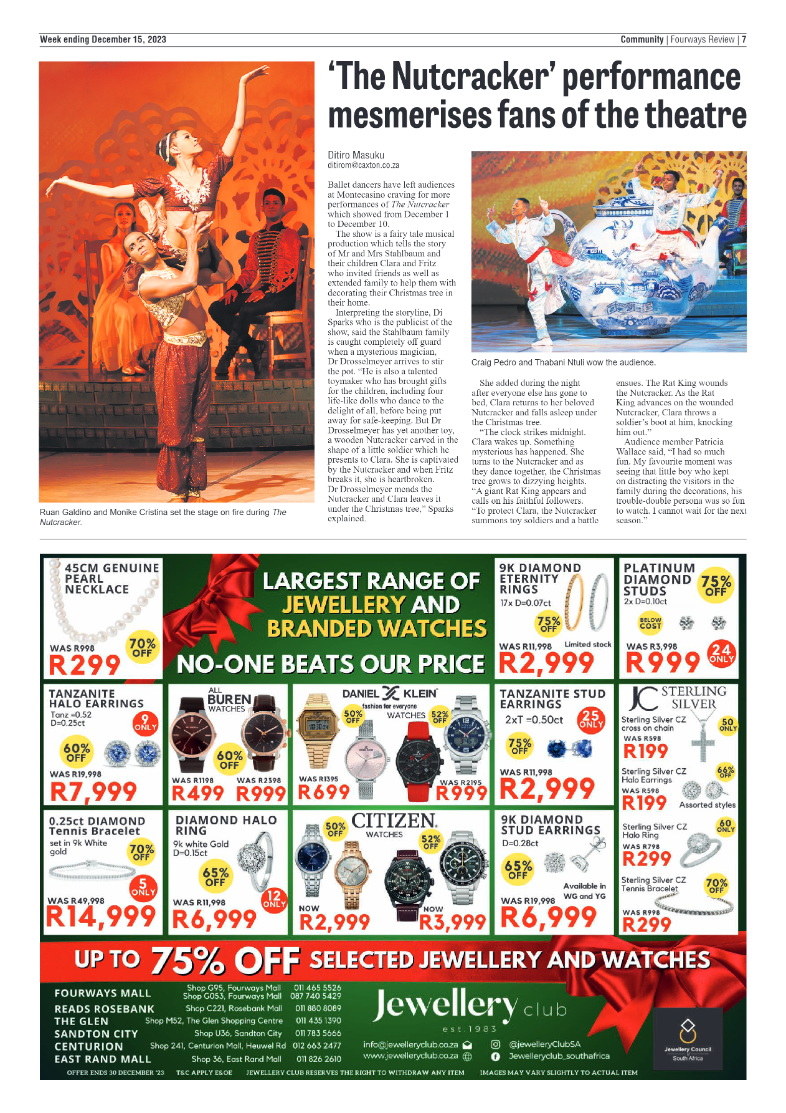 Fourways Review 15 December 2023 page 7