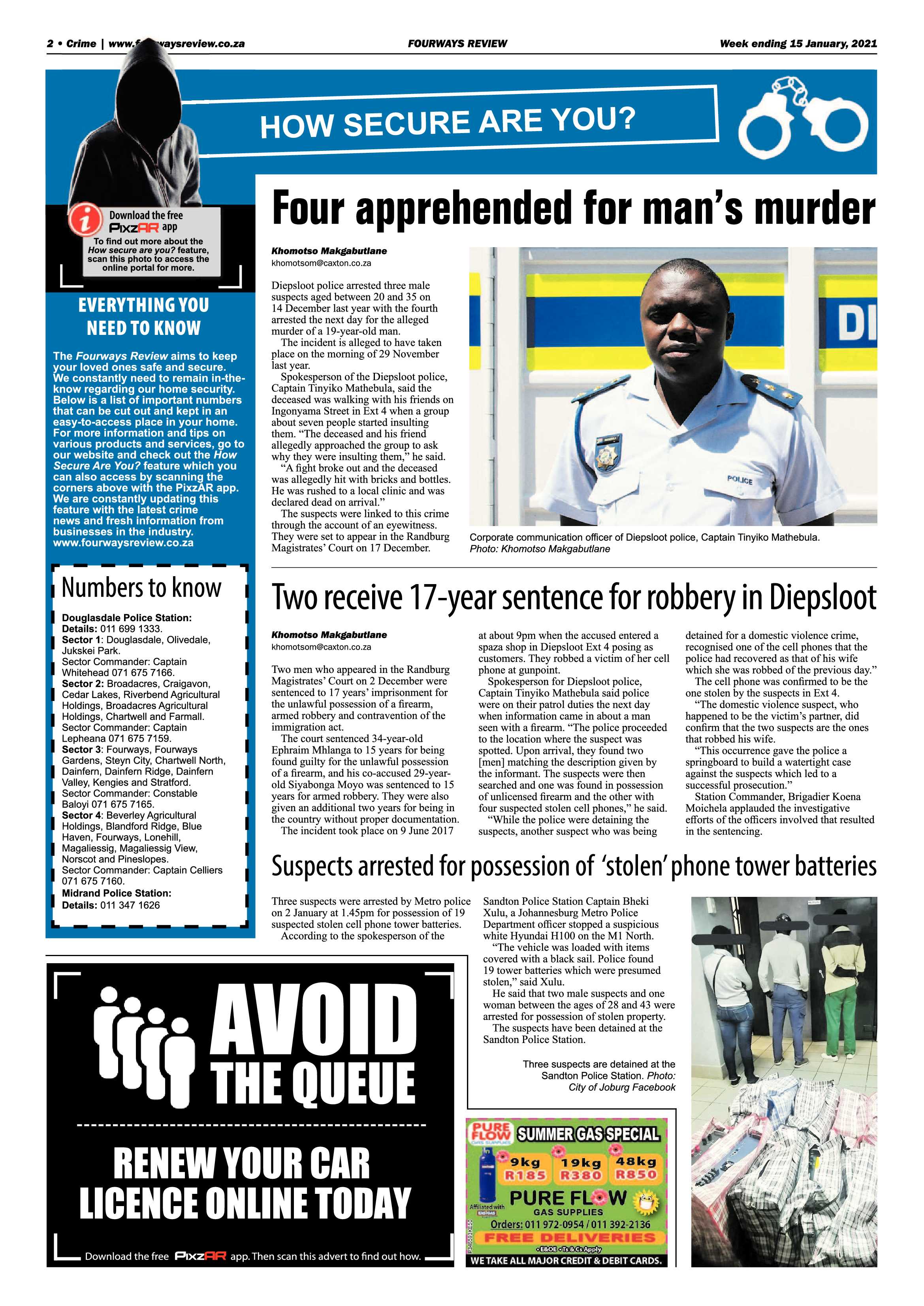 Fourways Review 15 January 2020 page 2