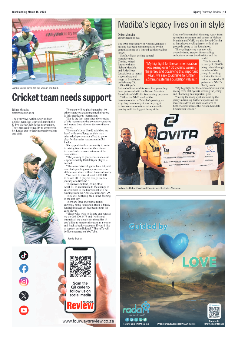 Fourways Review 15 March 2024 page 11
