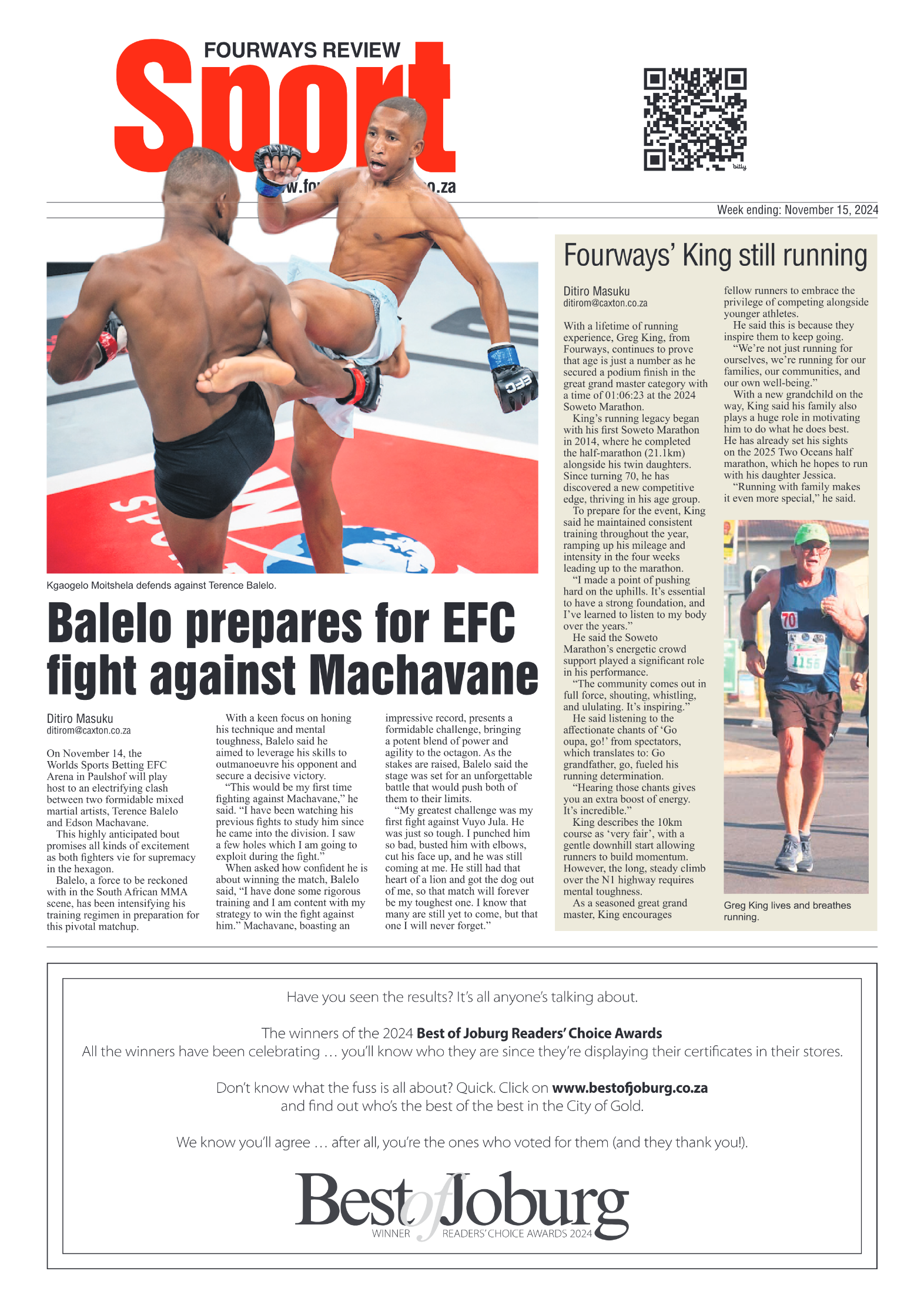 Fourways Review 15 November 2024 page 12