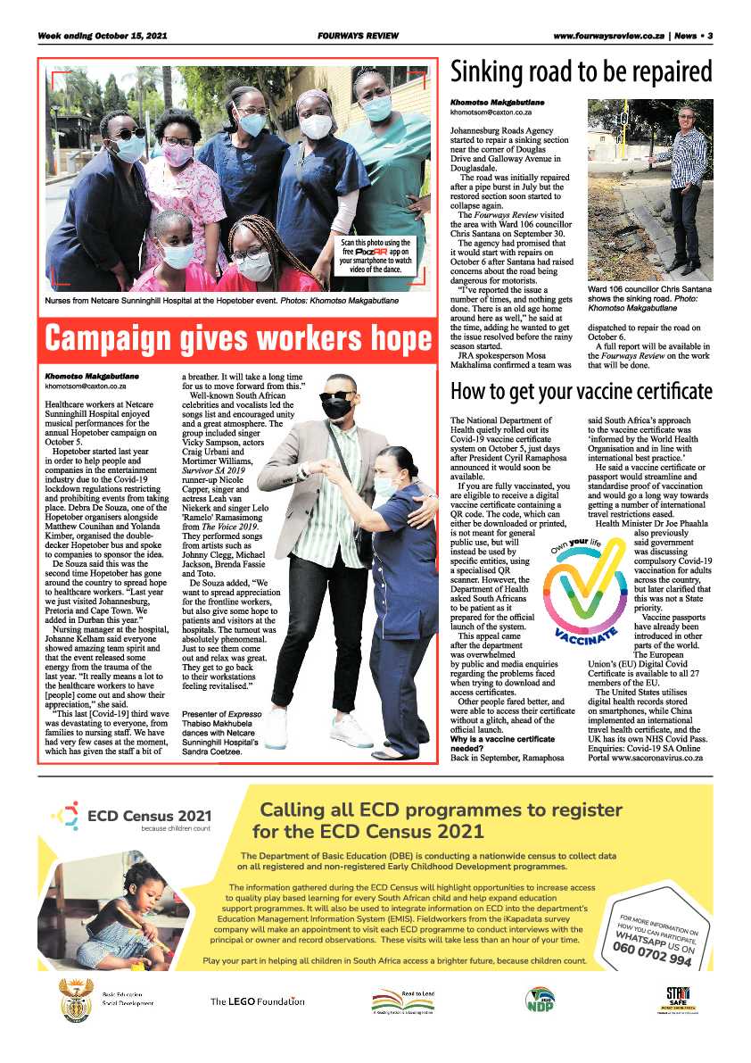 Fourways Review 15 October 2021 page 3