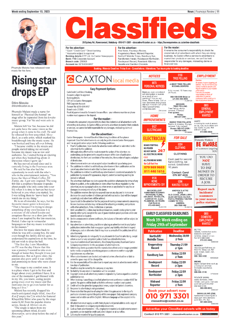 Fourways Review 15 September 2023 page 11