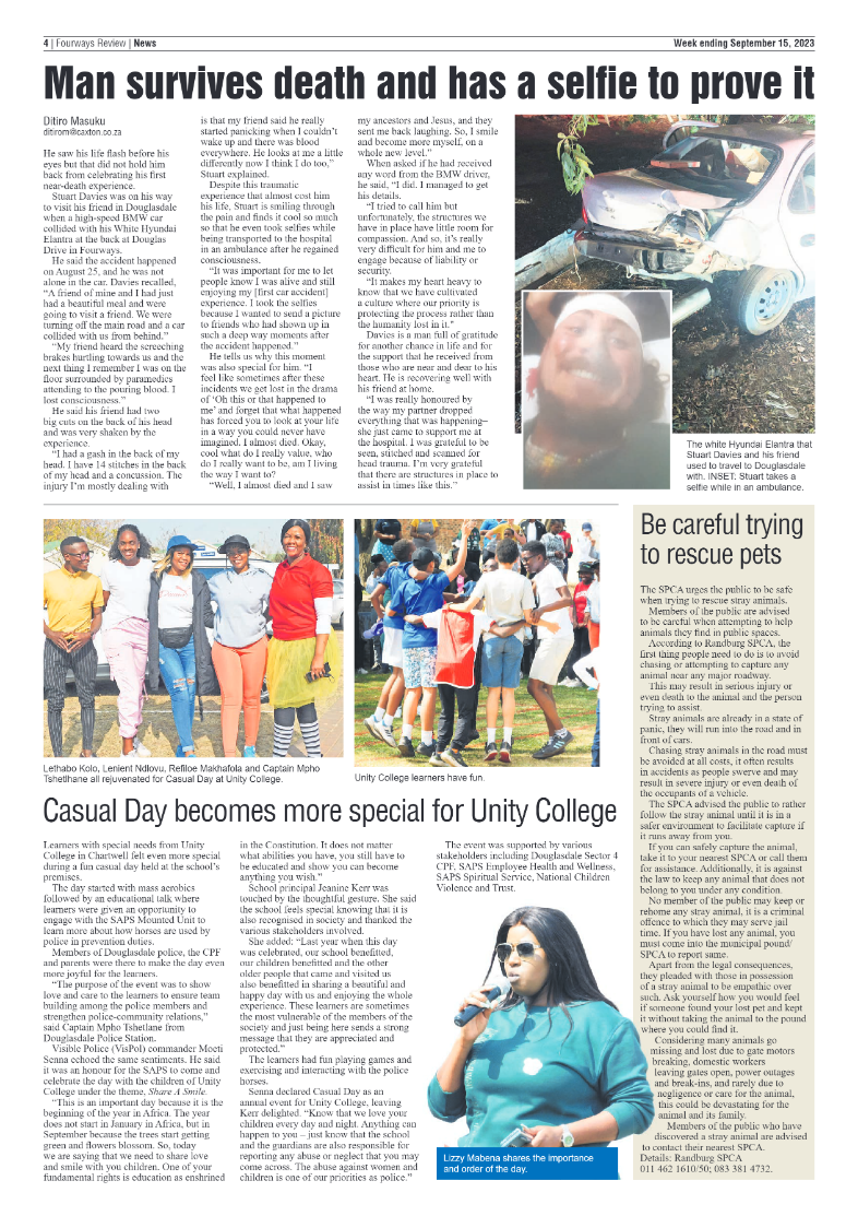 Fourways Review 15 September 2023 page 4