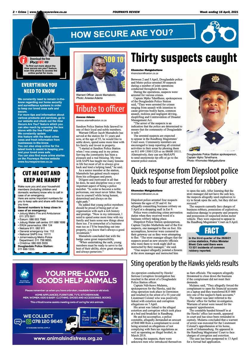 Fourways Review 16 April 2021 page 2