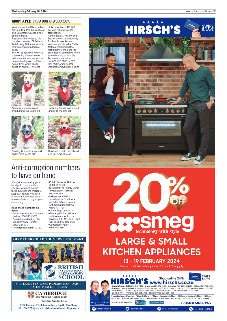 Fourways Review 16 February 2024 page 5