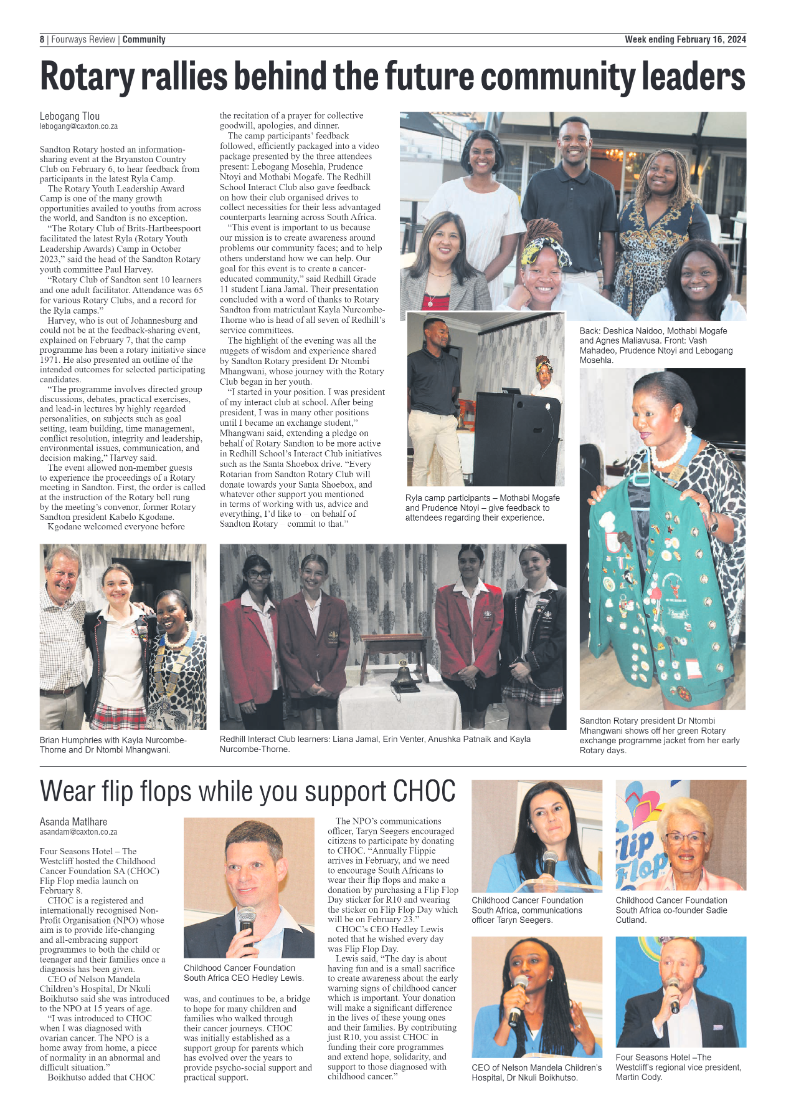 Fourways Review 16 February 2024 page 8