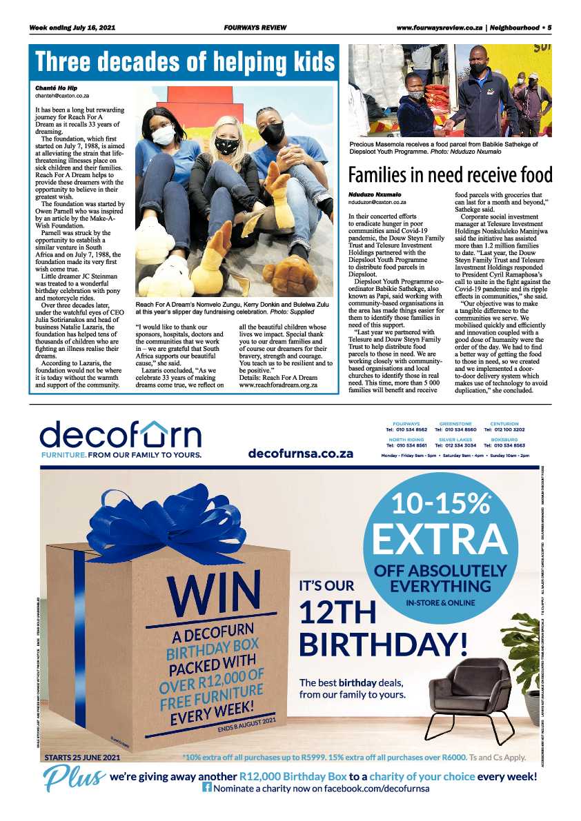 Fourways Review  16 July 2021 page 5