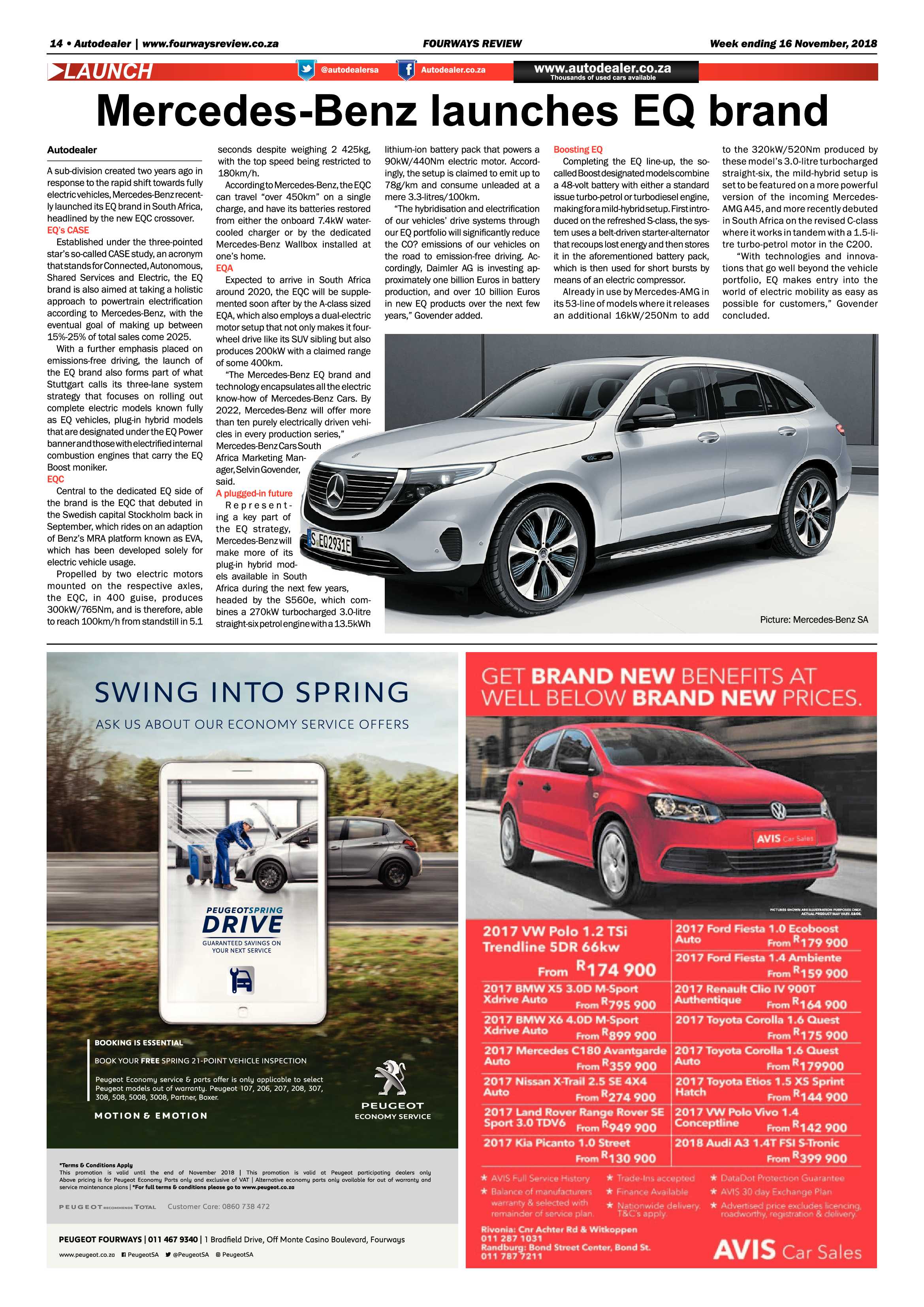 Fourways Review 16 November, 2018 page 14