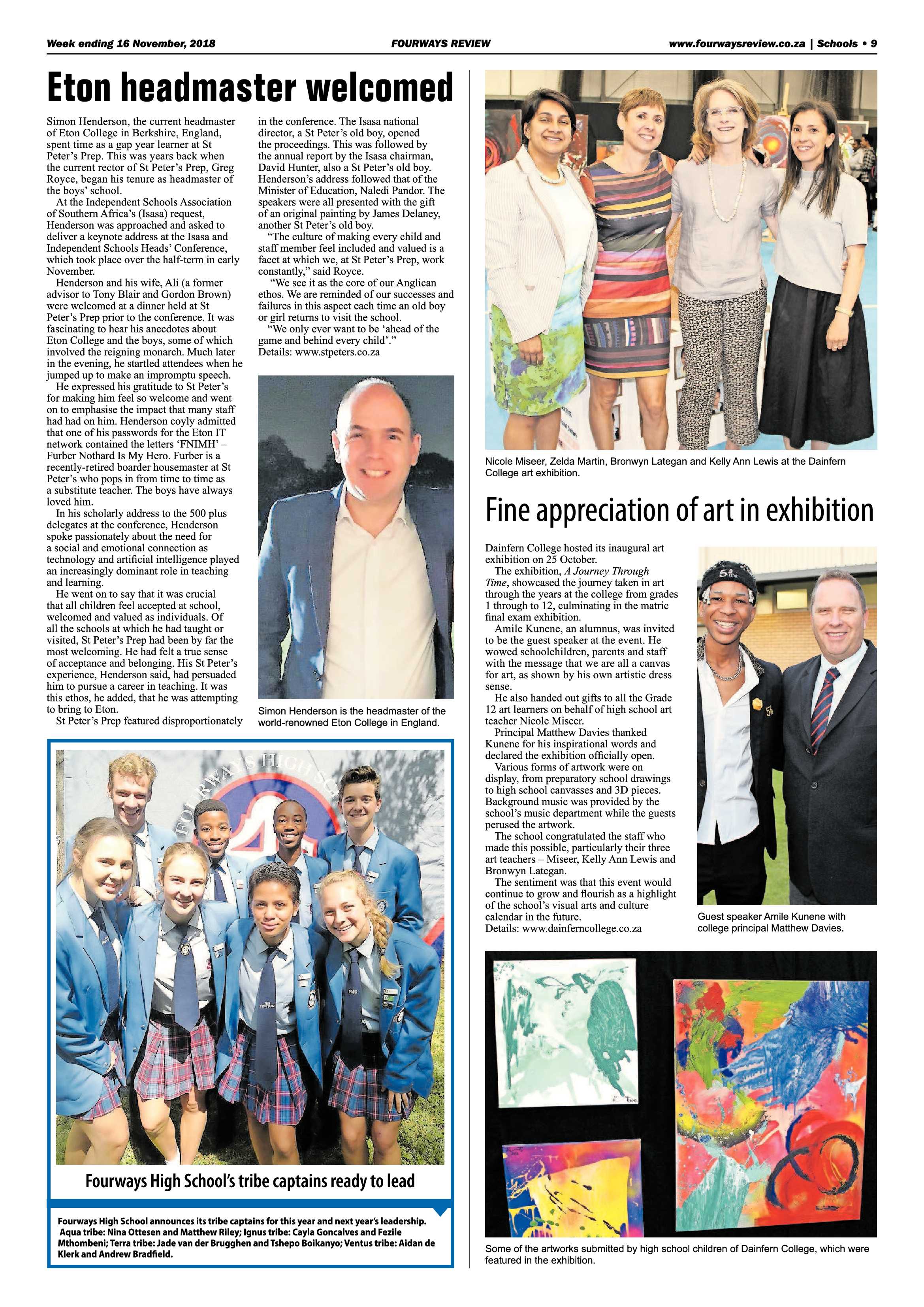 Fourways Review 16 November, 2018 page 9