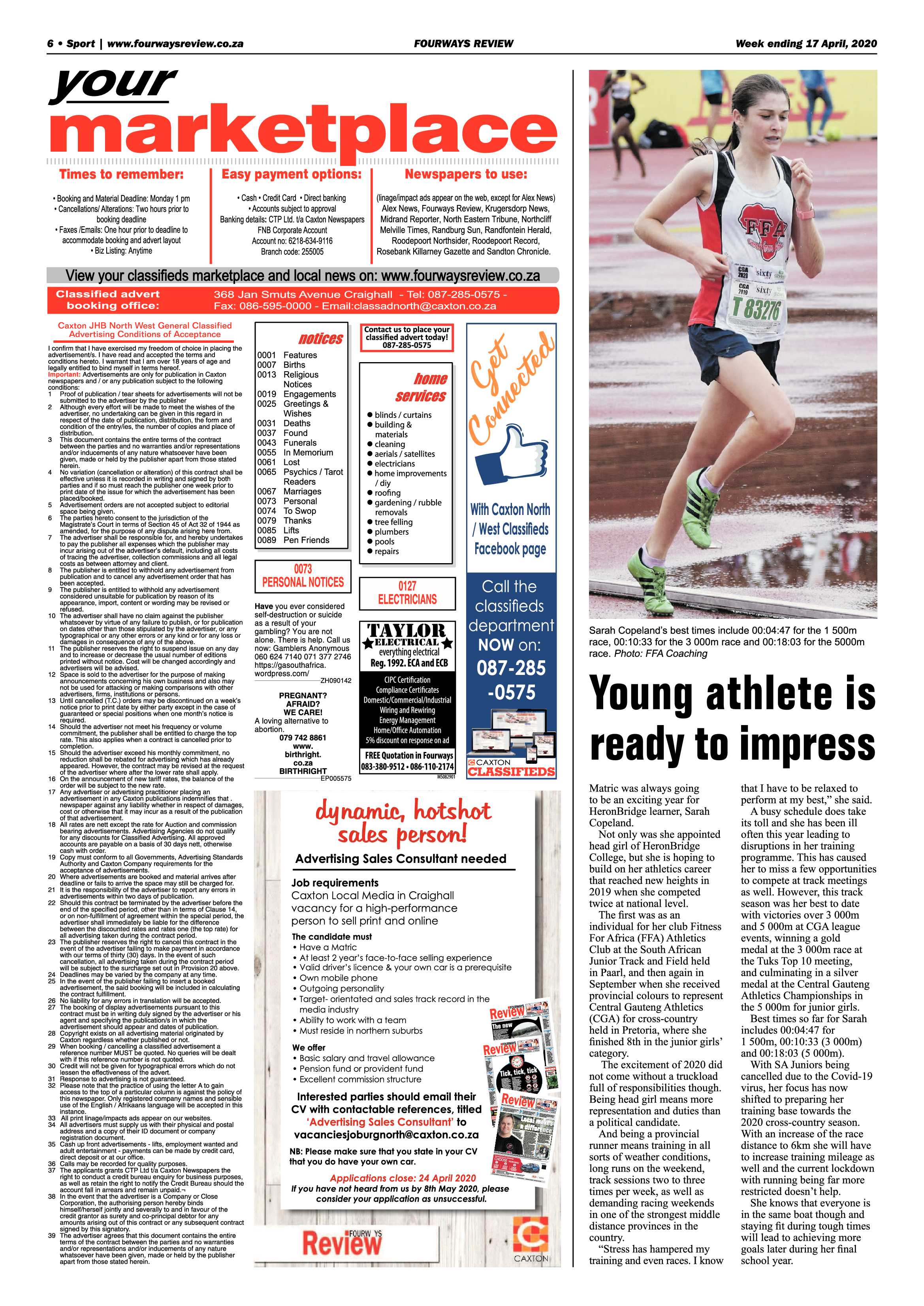 Fourways Reviews 17 April 2020 page 6
