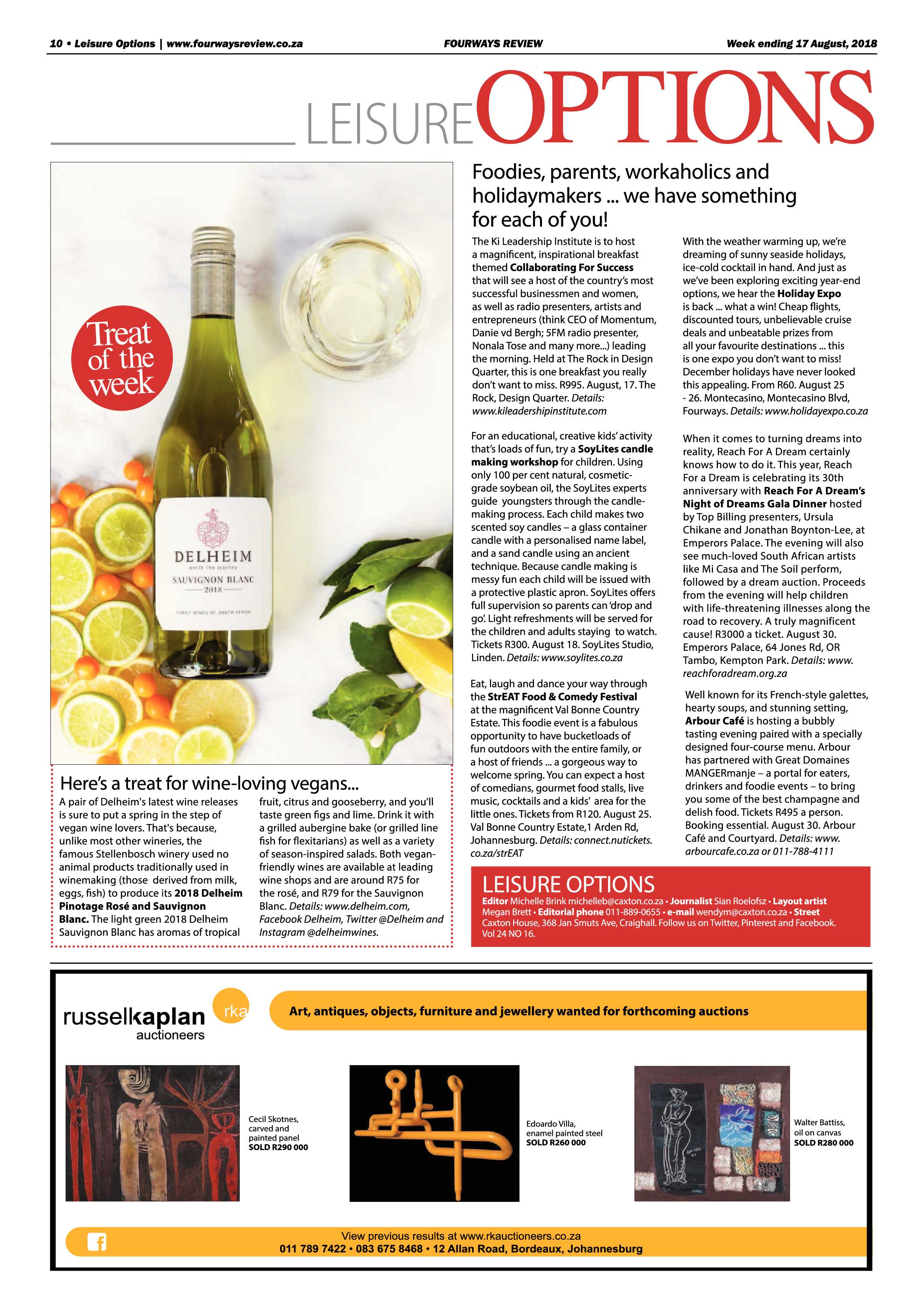 Fourways Review 17 August, 2018 page 10