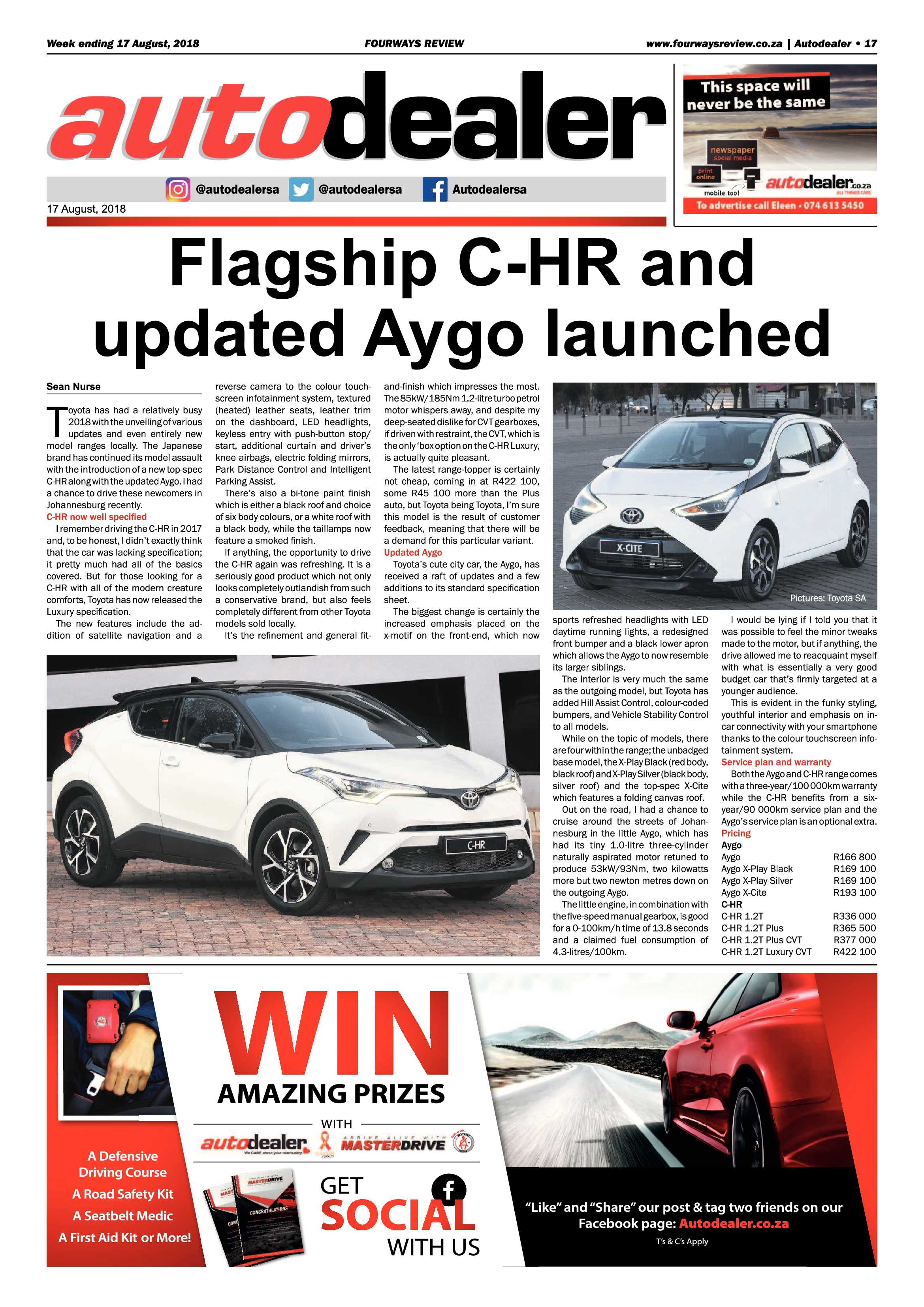 Fourways Review 17 August, 2018 page 17