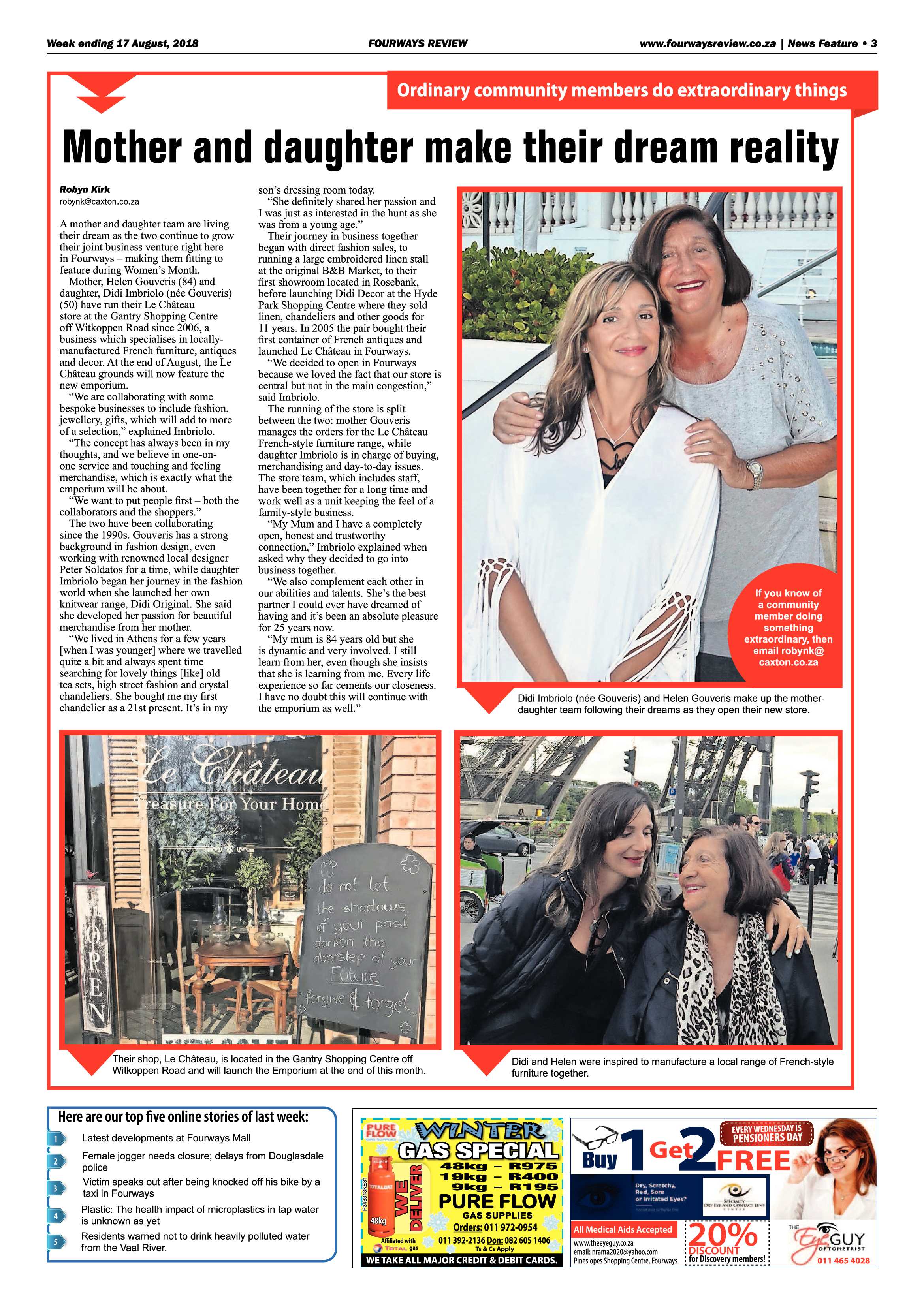 Fourways Review 17 August, 2018 page 3