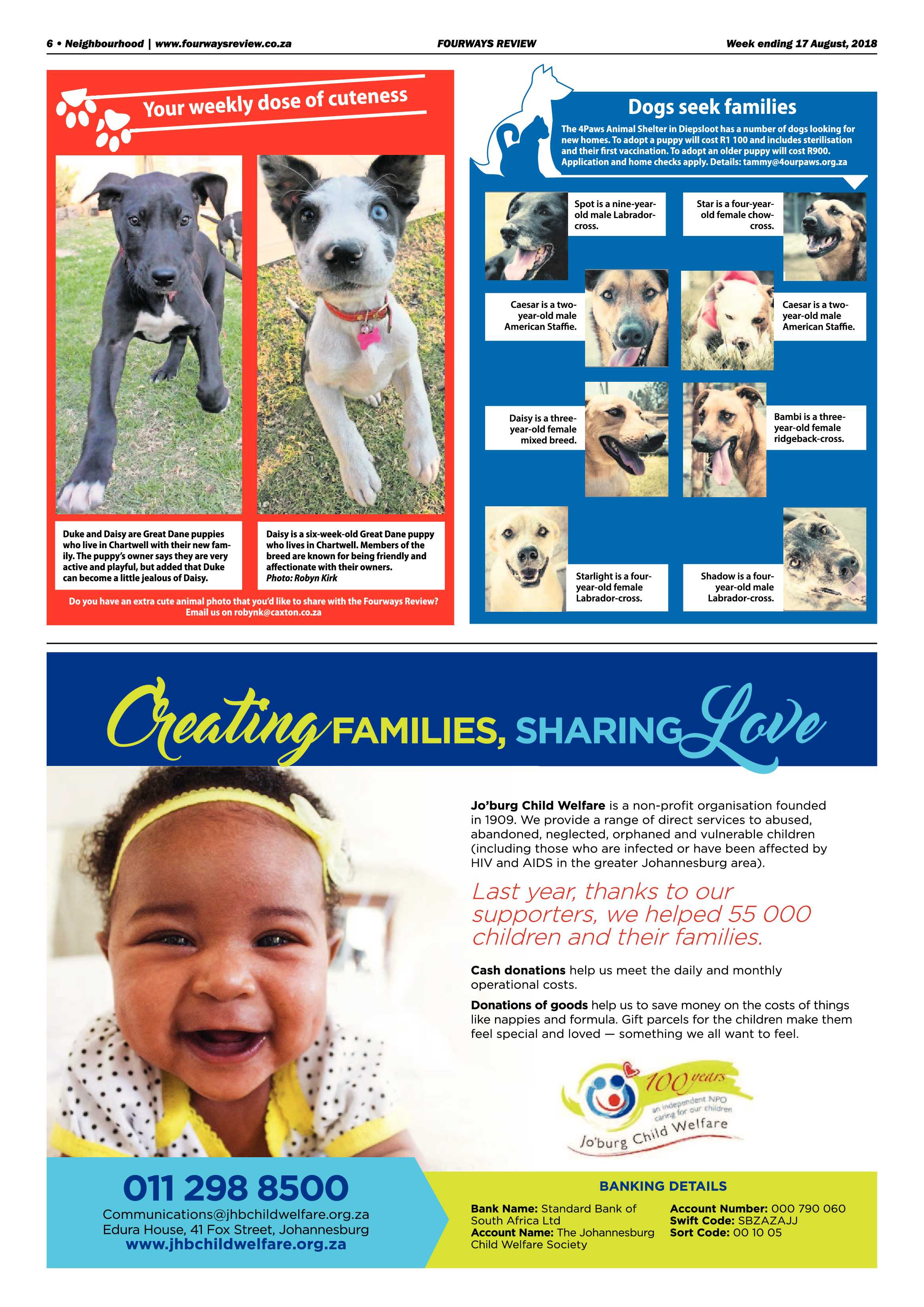 Fourways Review 17 August, 2018 page 6