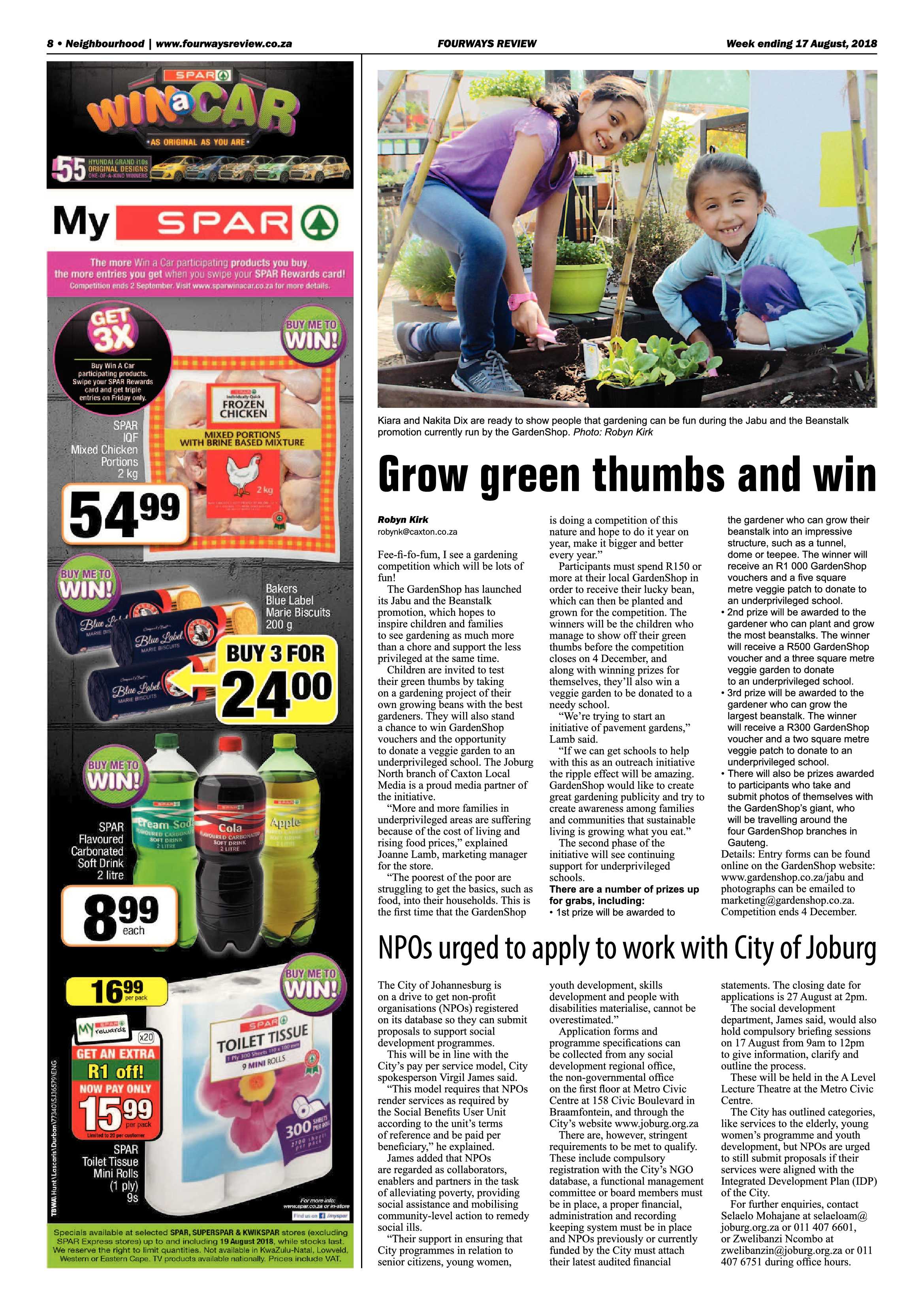 Fourways Review 17 August, 2018 page 8