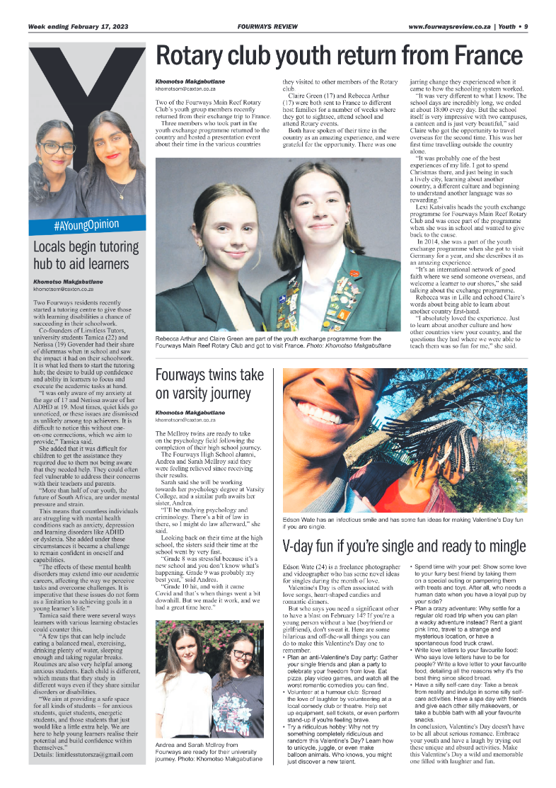 Fourways Review 17 Feb 2023 page 9