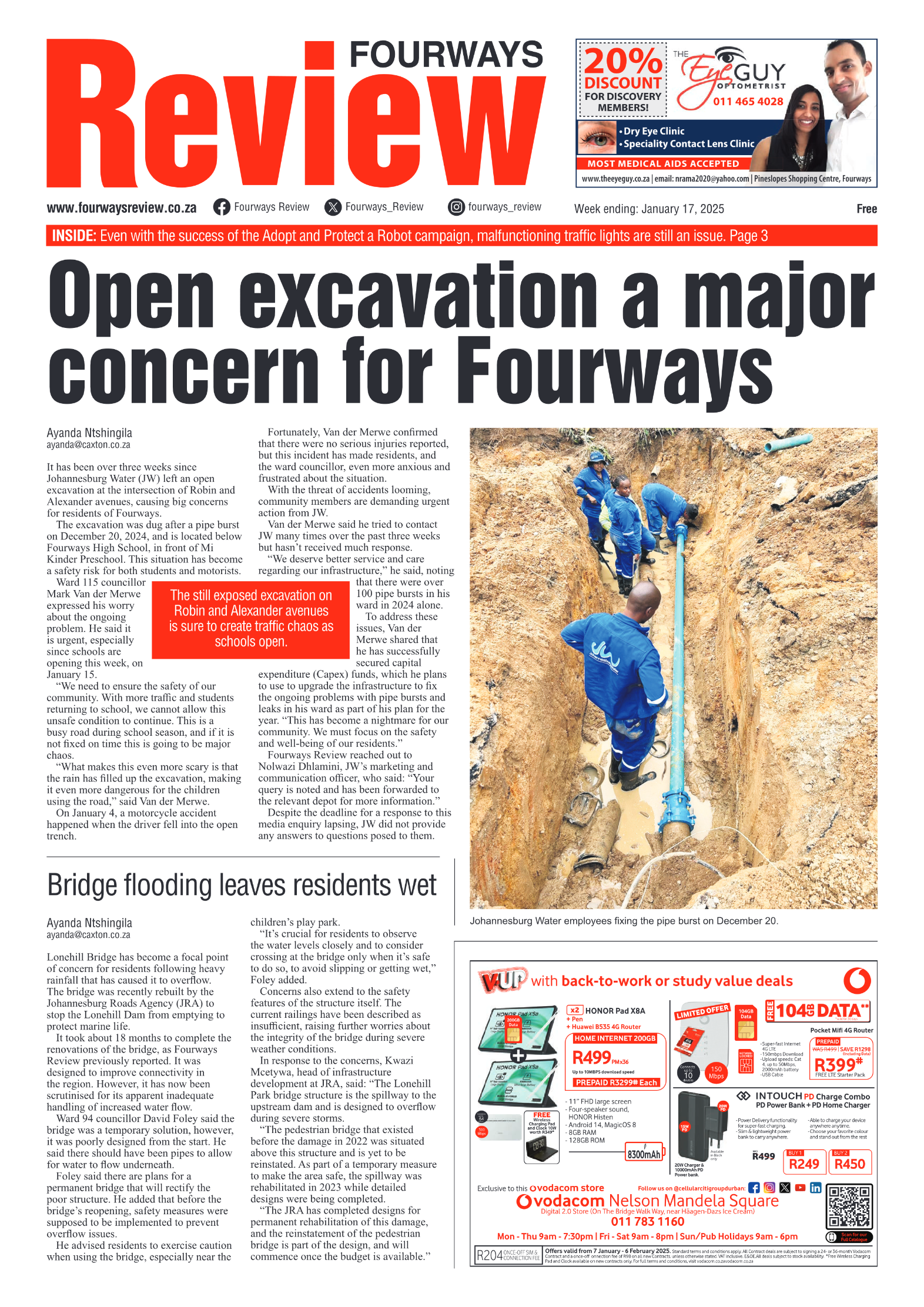 Fourways Review 17 January 2025 page 1