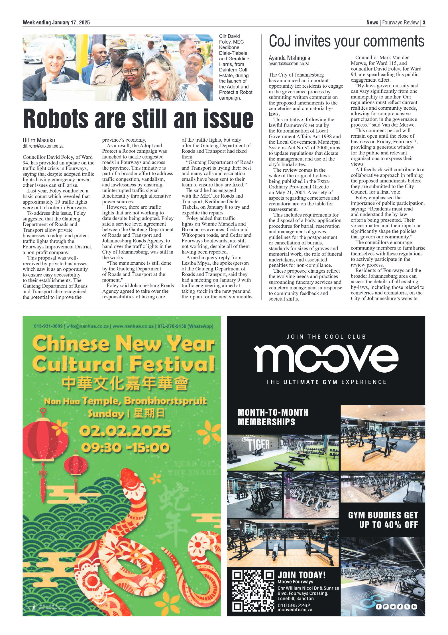 Fourways Review 17 January 2025 page 3