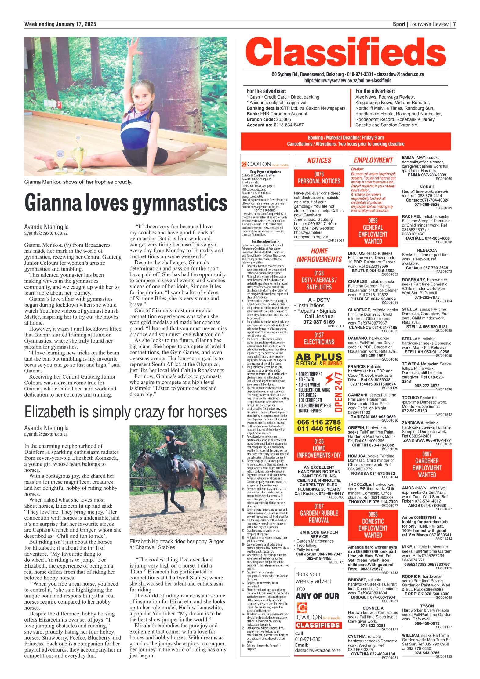 Fourways Review 17 January 2025 page 7