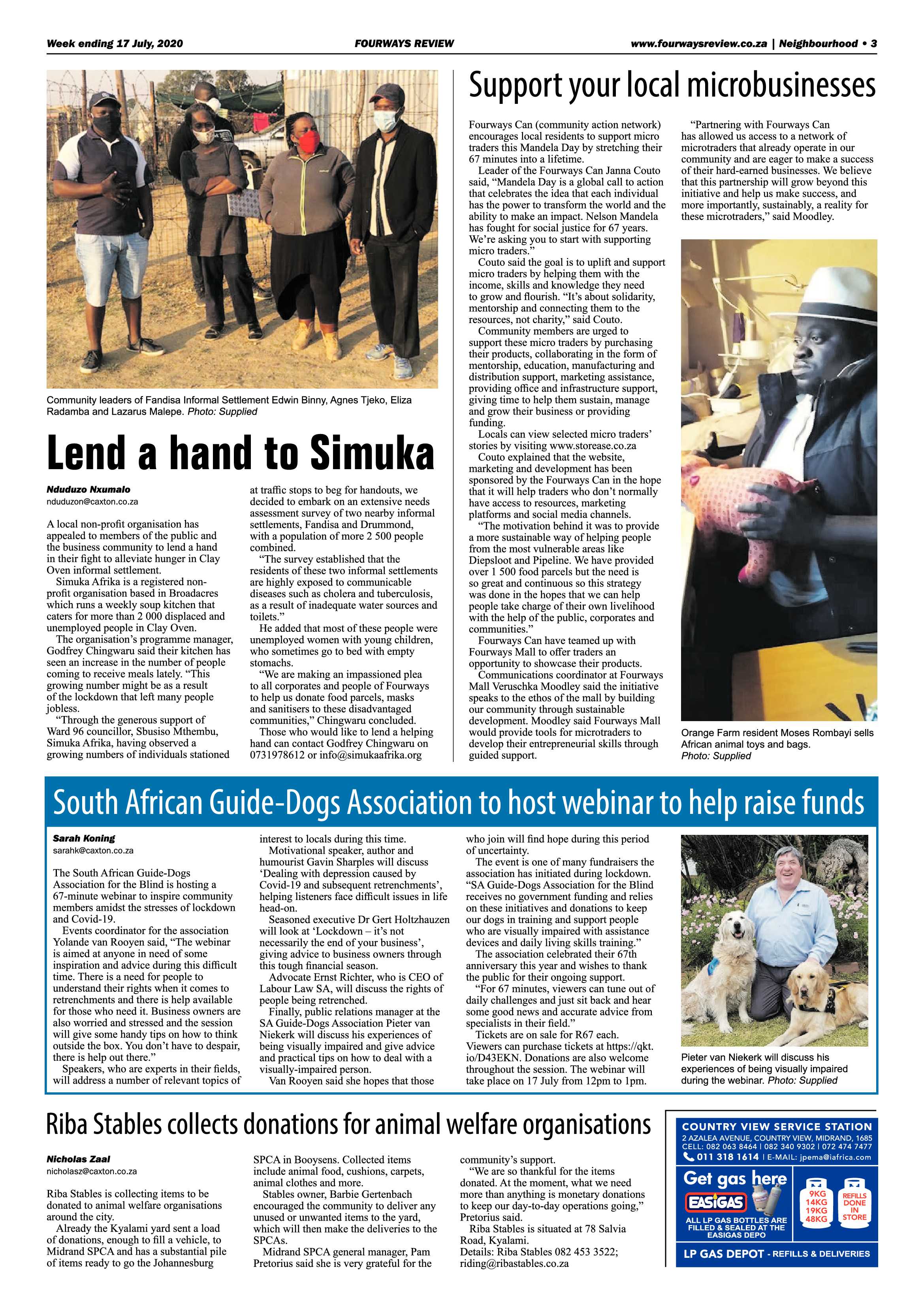 Fourways Review 17 July 2020 page 3