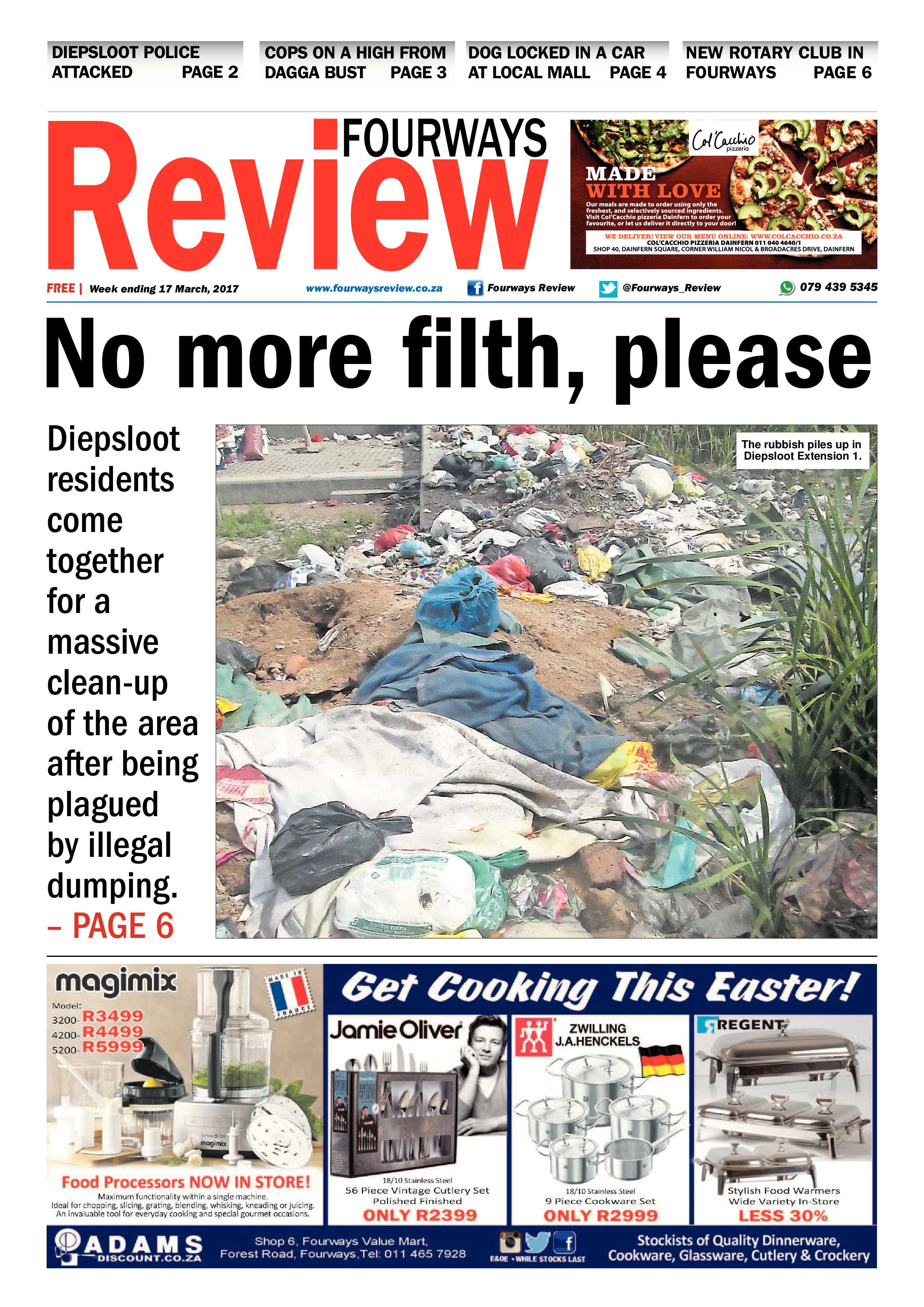 Fourways Review 17 March 2017 page 1